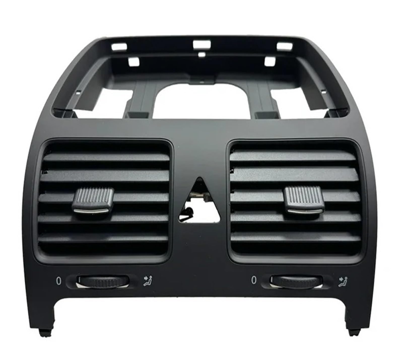 Auto-Lüftungsgitter Für VW Für Golf Für Jetta Für Rabbit 2004-2011 Schwarz Dash Innen AC Air Vent Outlet 1 Stück 1K0819728J 1K0819703 AC Air Vent Outlet(Middle-Without Hole) von OEXRIGRU