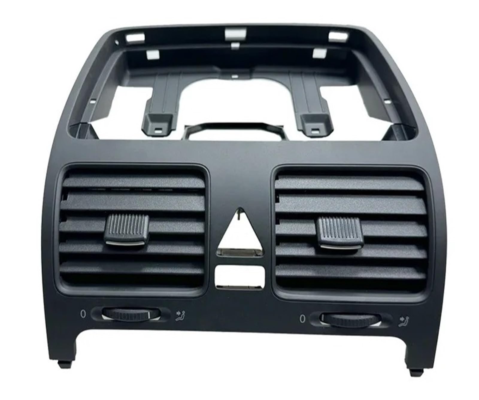 Auto-Lüftungsgitter Für VW Für Golf Für Jetta Für Rabbit 2004-2011 Schwarz Dash Innen AC Air Vent Outlet 1 Stück 1K0819728J 1K0819703 AC Air Vent Outlet(Middle-with Hole) von OEXRIGRU