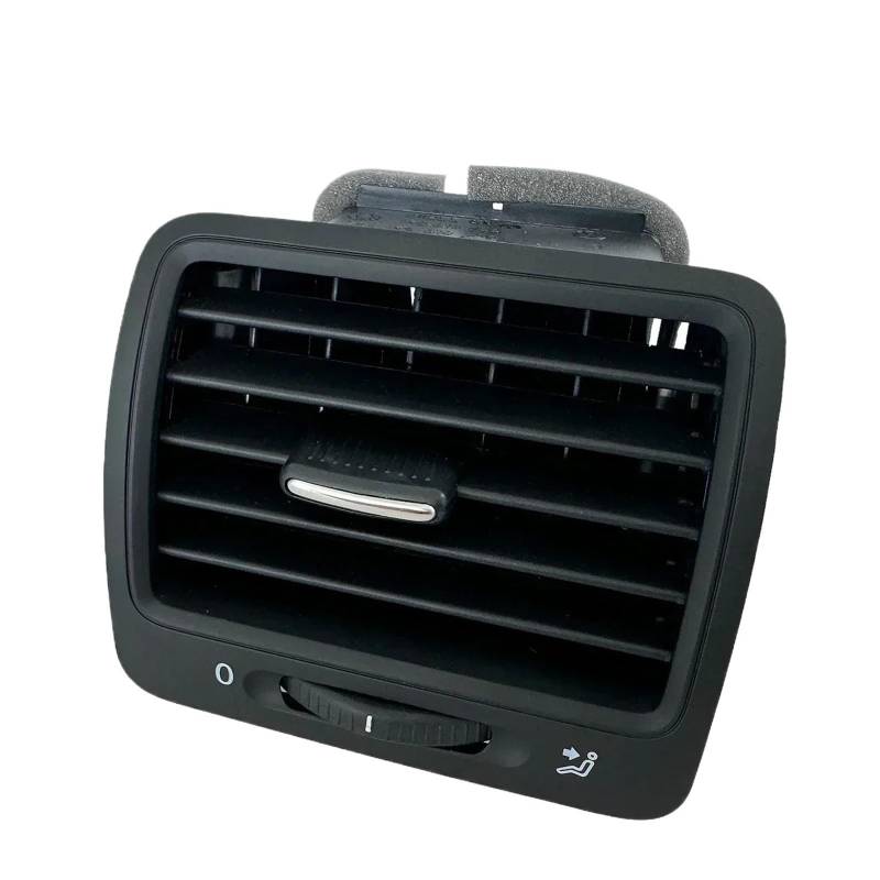 Auto-Lüftungsgitter Für VW Für Golf Für Jetta MK5 Für Rabbit 2004-2011 Innen Schwarz Dashboard AC Air Vent Outlet Grill 1/2 Stück AC Air Vent Outlet(Links) von OEXRIGRU