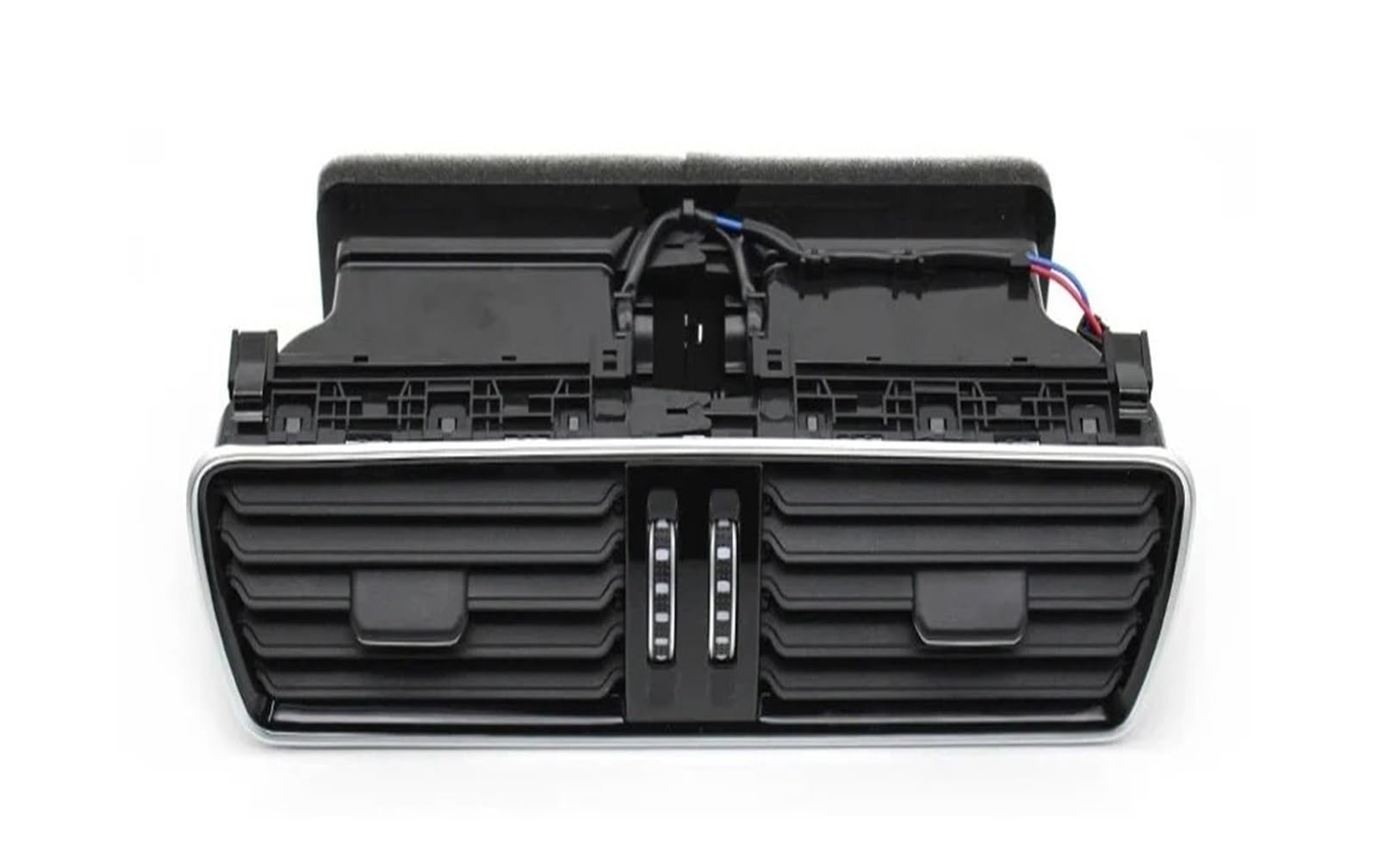 Auto-Lüftungsgitter Für VW Für Passat B6 B7 CC R36 2006-2014 Schwarz Klimaanlage Links Rechts Zentrale AC Vent Outlet Montage AC Air Vent Outlet(Piano Central) von OEXRIGRU