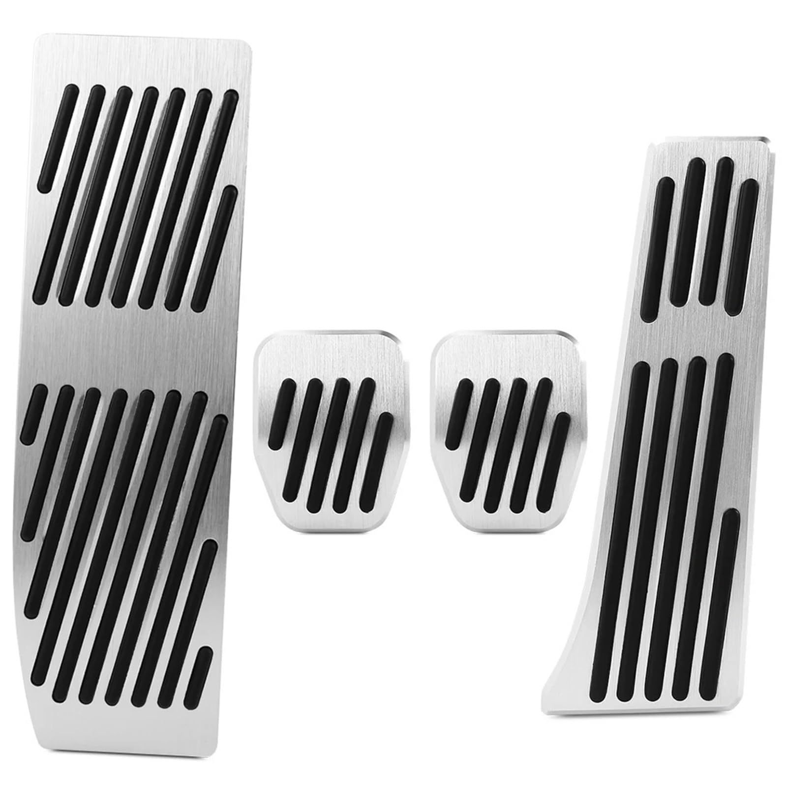 Auto Pedale 3 5 Serie E30 E32 E34 E36 E38 E39 E46 E87 E90 E91 X5 X3 Z3 Auto Zubehör fußstütze Kraftstoff Brems Gas Pedal Pads Abdeckungen Bremse Pedalkappen(No Drill 4pcs for MT) von OEXRIGRU