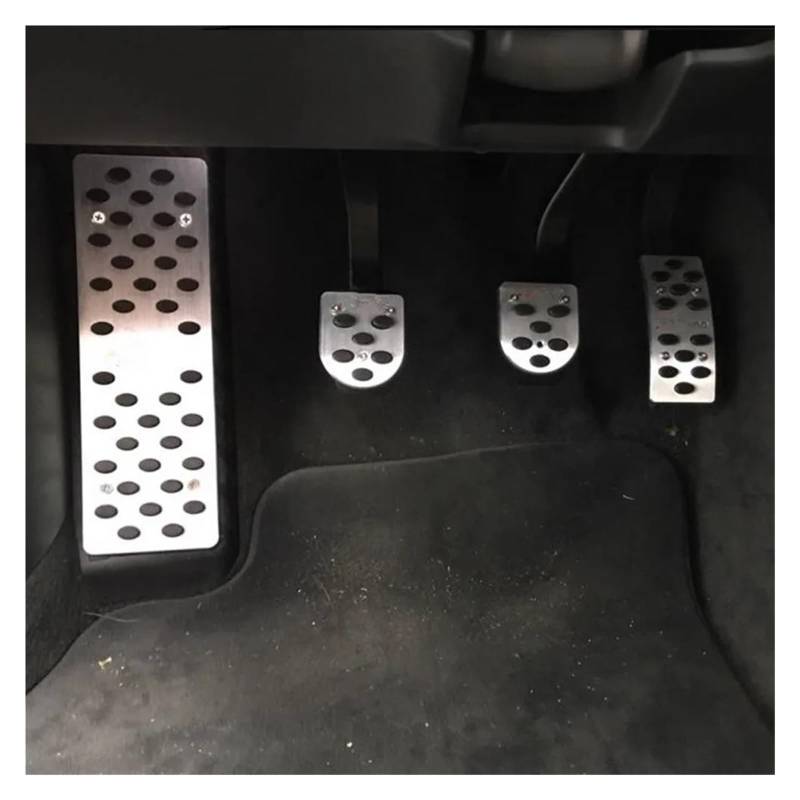 Auto Pedale A4 B6 B7 B8 A5 A6 C5 C6 A7 A8 A3 Q3 Q5 TT MT Für STD Gas Pedal Gas Kupplung Bremse Pedale Auto Styling Auto Pedal Bremse Pedalkappen(A3 Q3 TT) von OEXRIGRU