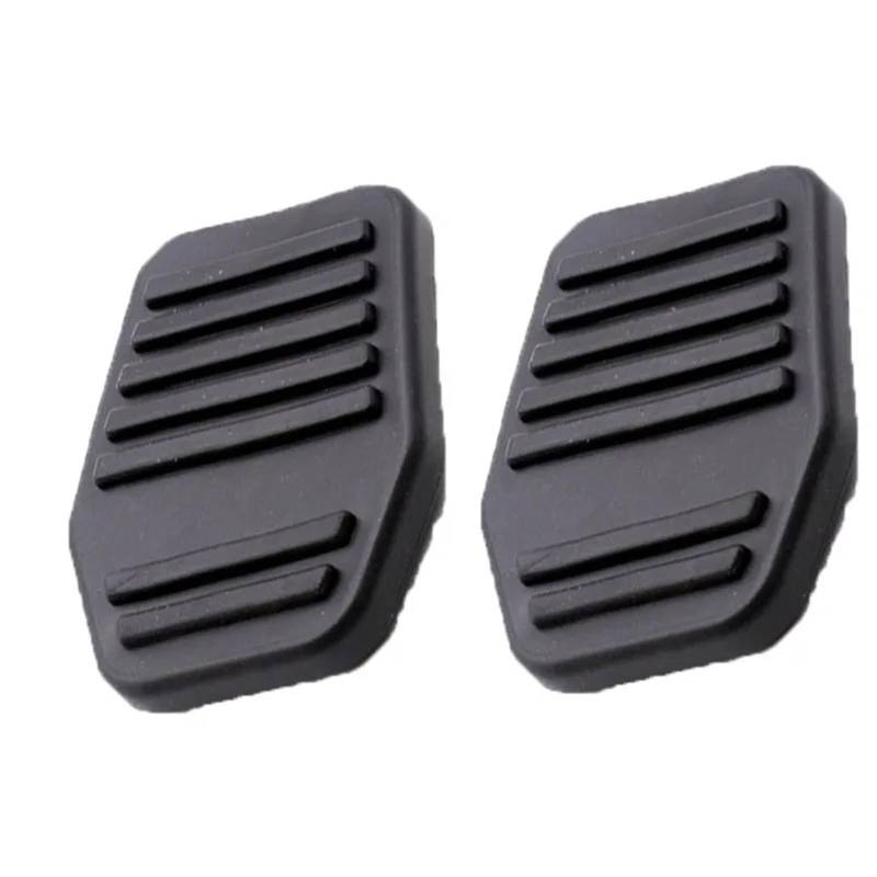 Auto Pedale Für Ford Für Cougar 1998-2001 Für Focus MK1 1998-2005 Für Fiesta Für MK5 2002-2008 Gummi Pedal Kupplung Bremsbelag Abdeckung Bremse Pedalkappen(2X) von OEXRIGRU