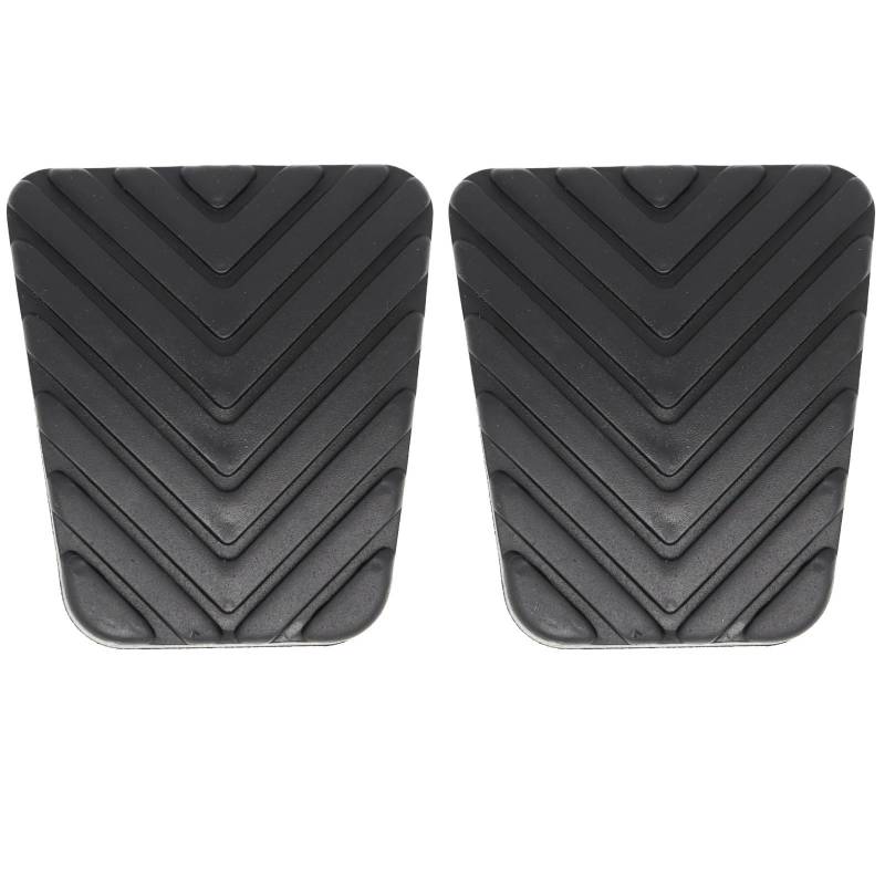 Auto Pedale Für Hyundai Für Accent Für Verna Für Super Für Pony Für Brio 2005-2010 Gummi Bremse Kupplung Fuß Pedal pad Abdeckung Bremse Pedalkappen(2 Piece) von OEXRIGRU