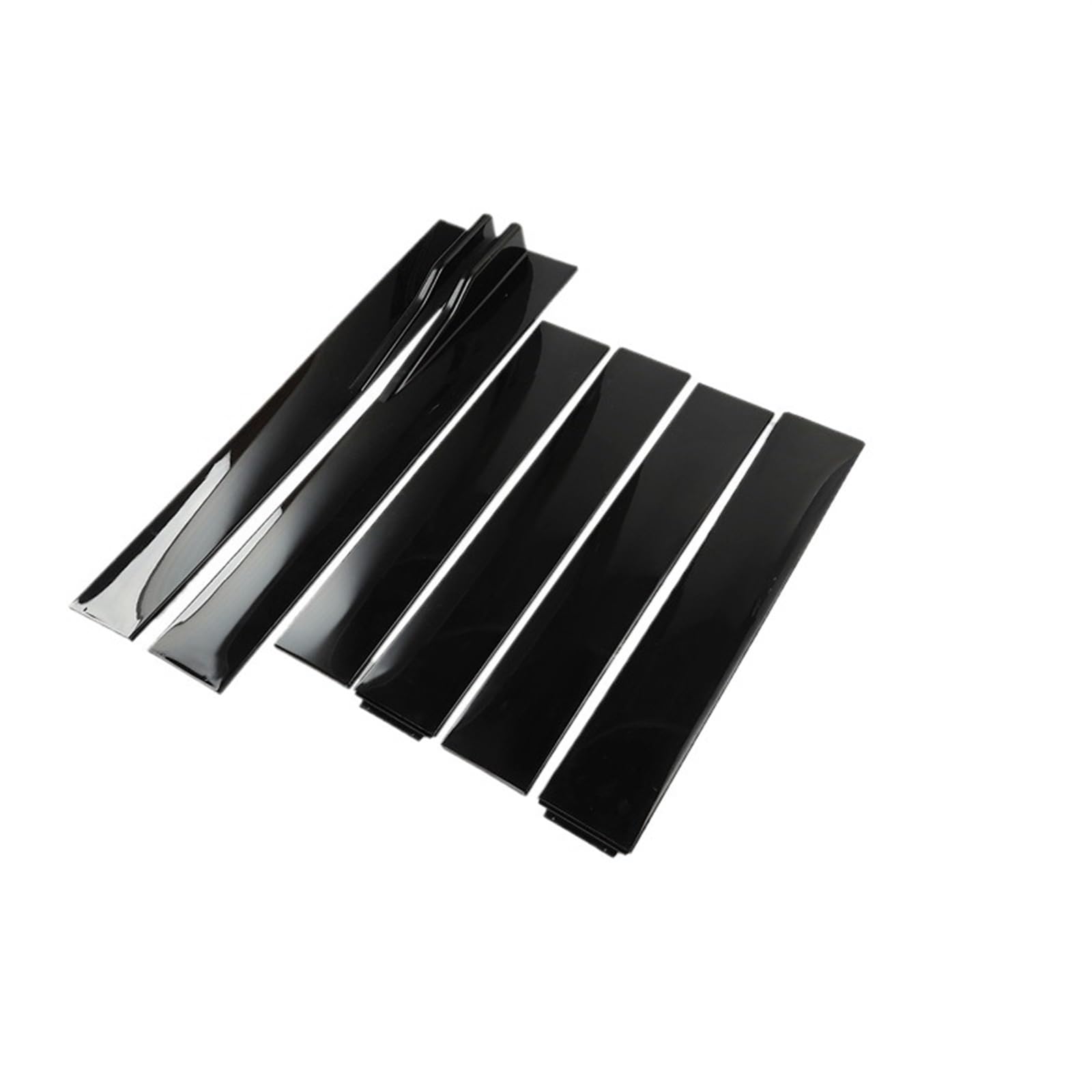 Auto Seitenschweller 2 m/2,2 m Für Toyota Universal Seite Röcke Verlängerung Rocker Panels Lip Splitter Autoscooter Styling 6PCS Auto Seitenschweller Spoiler(2m Bright Black) von OEXRIGRU