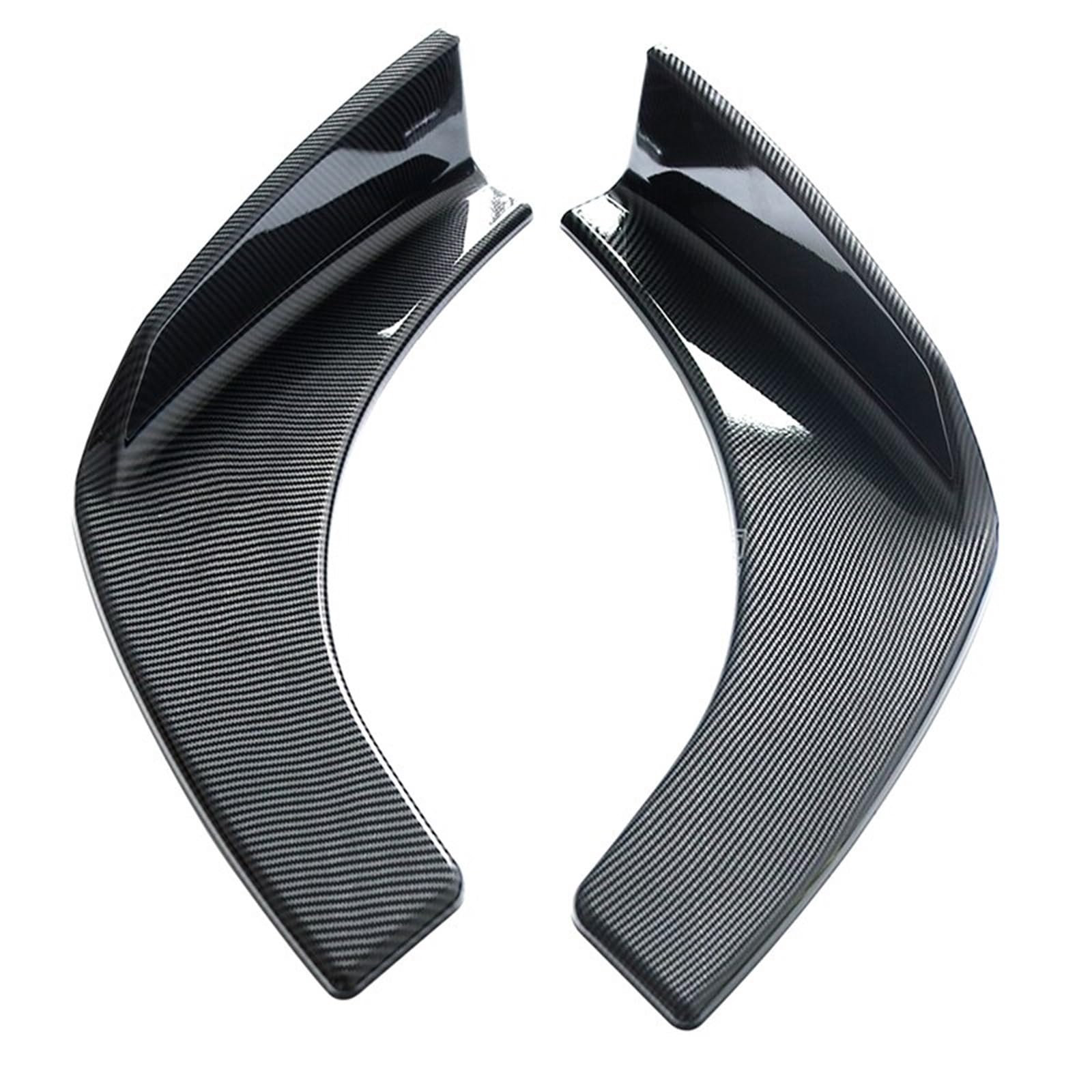 Auto Seitenschweller 2PCS Für Chevrolet Für Chevy Für Camaro SS LS LT Auto Vorderen Stoßfänger Winglet Lip Seite Rock Splitter Canard Diffusor Anti Scratch Auto Seitenschweller Spoiler(Carbon Fiber) von OEXRIGRU