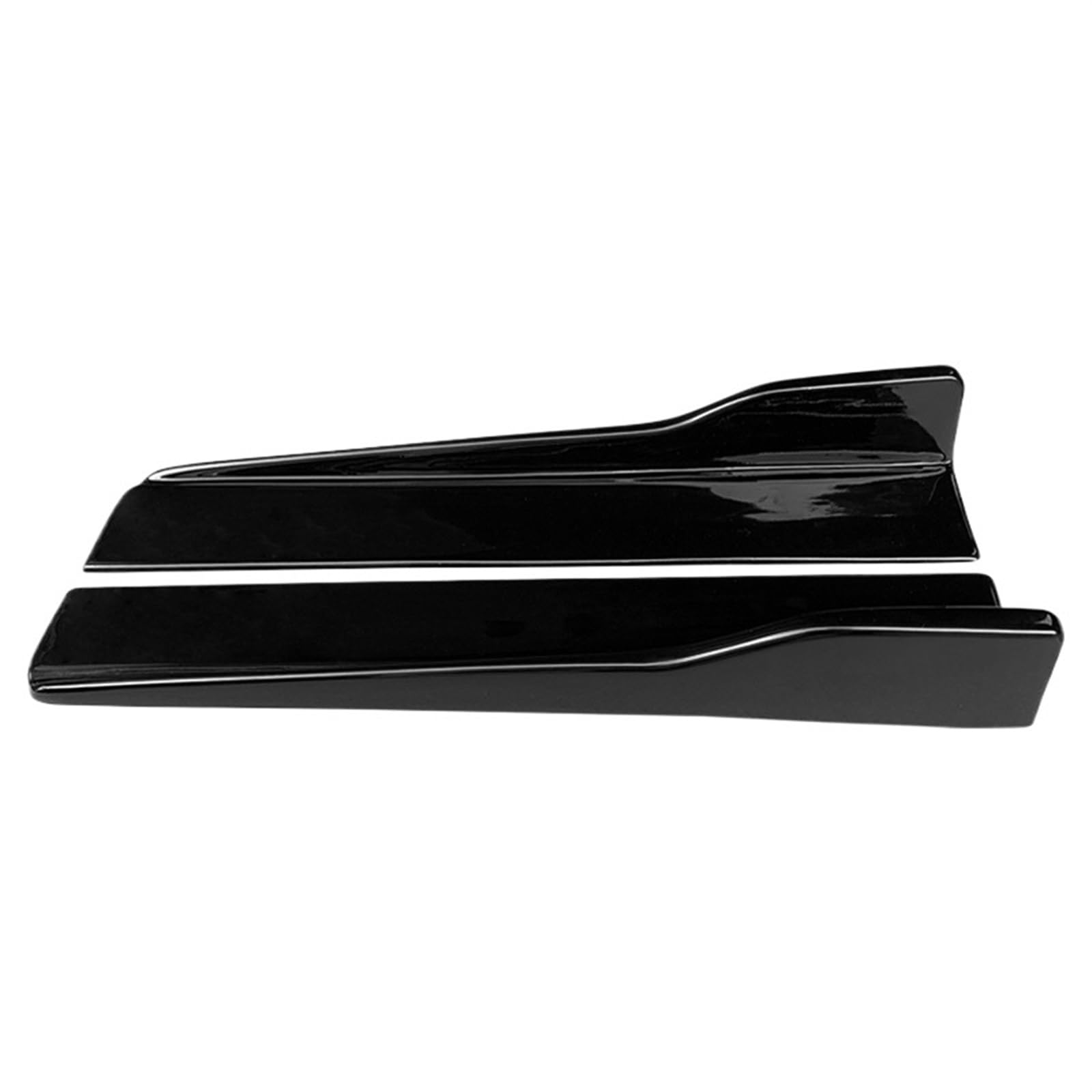 Auto Seitenschweller 3 Serie E90 E91 E92 E93 F30 F35 330i 320i 325i 2013-2018 Auto Seitenschwellerverlängerung Splitter Winglet Seitenflügel Stoßstangenlippe Auto Seitenschweller Spoiler(Gloss Black) von OEXRIGRU