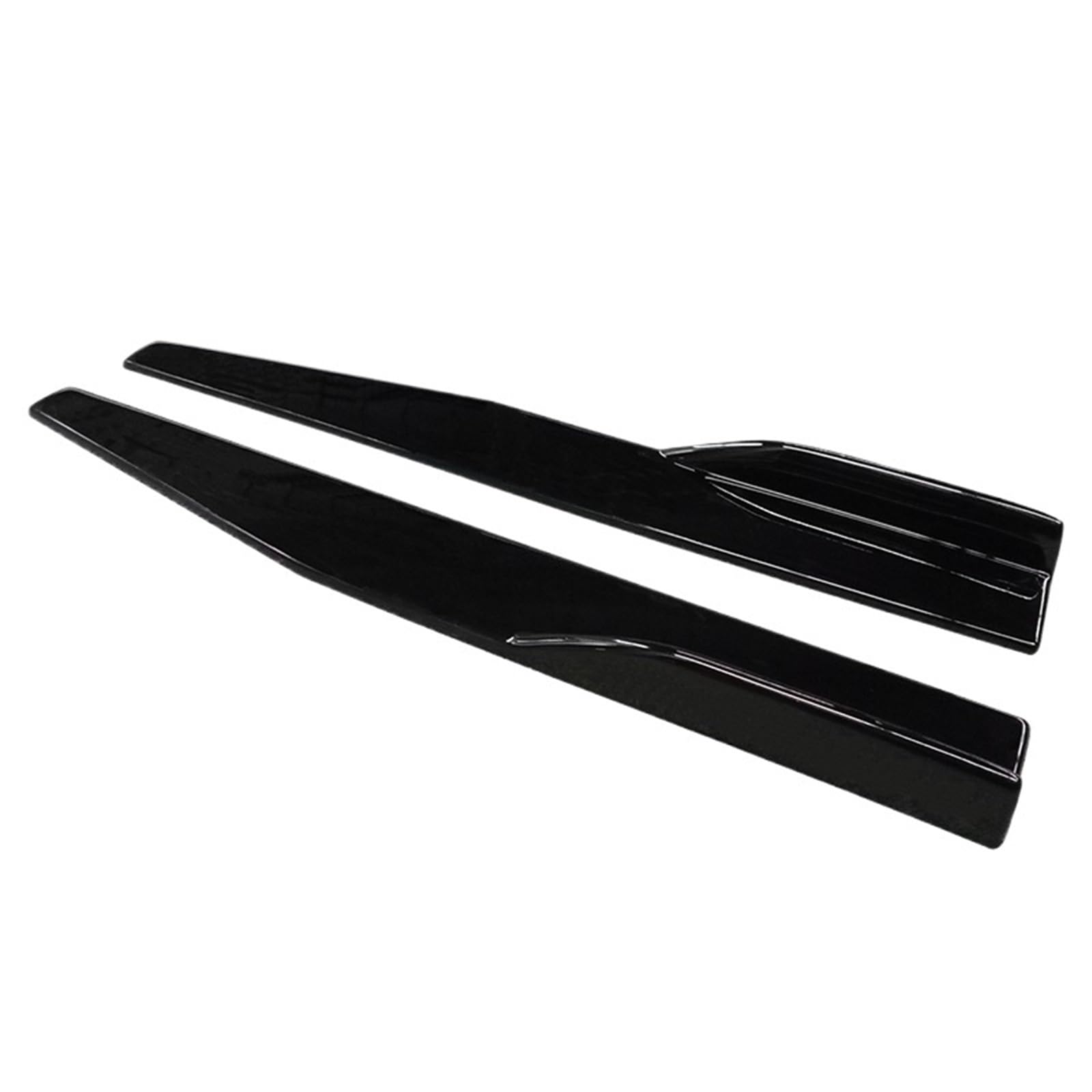 Auto Seitenschweller Für Lexus GS 2012 2013 2014 2015 2016 2017 2018 2019 2020 Auto Seitenschweller Stoßstange Diffusor Spoiler Schürzen Flügelverlängerungen 75 cm ABS Auto Seitenschweller Spoiler(Glo von OEXRIGRU