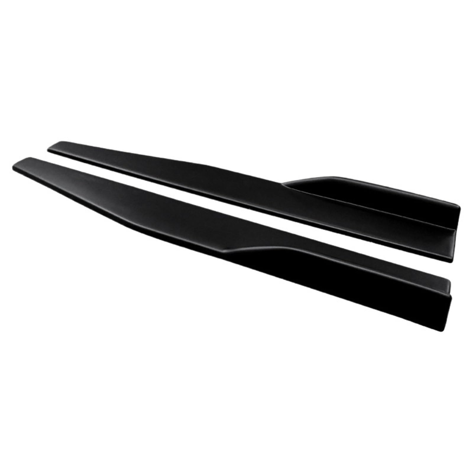 Auto Seitenschweller Für Stadt 2014 2015 2016 2017 2018 2019 Auto Seite Rock Stoßstange Diffusor Spoiler Schürzen Flügel 75 cm Zubehör ABS Auto Seitenschweller Spoiler(Matte Black) von OEXRIGRU