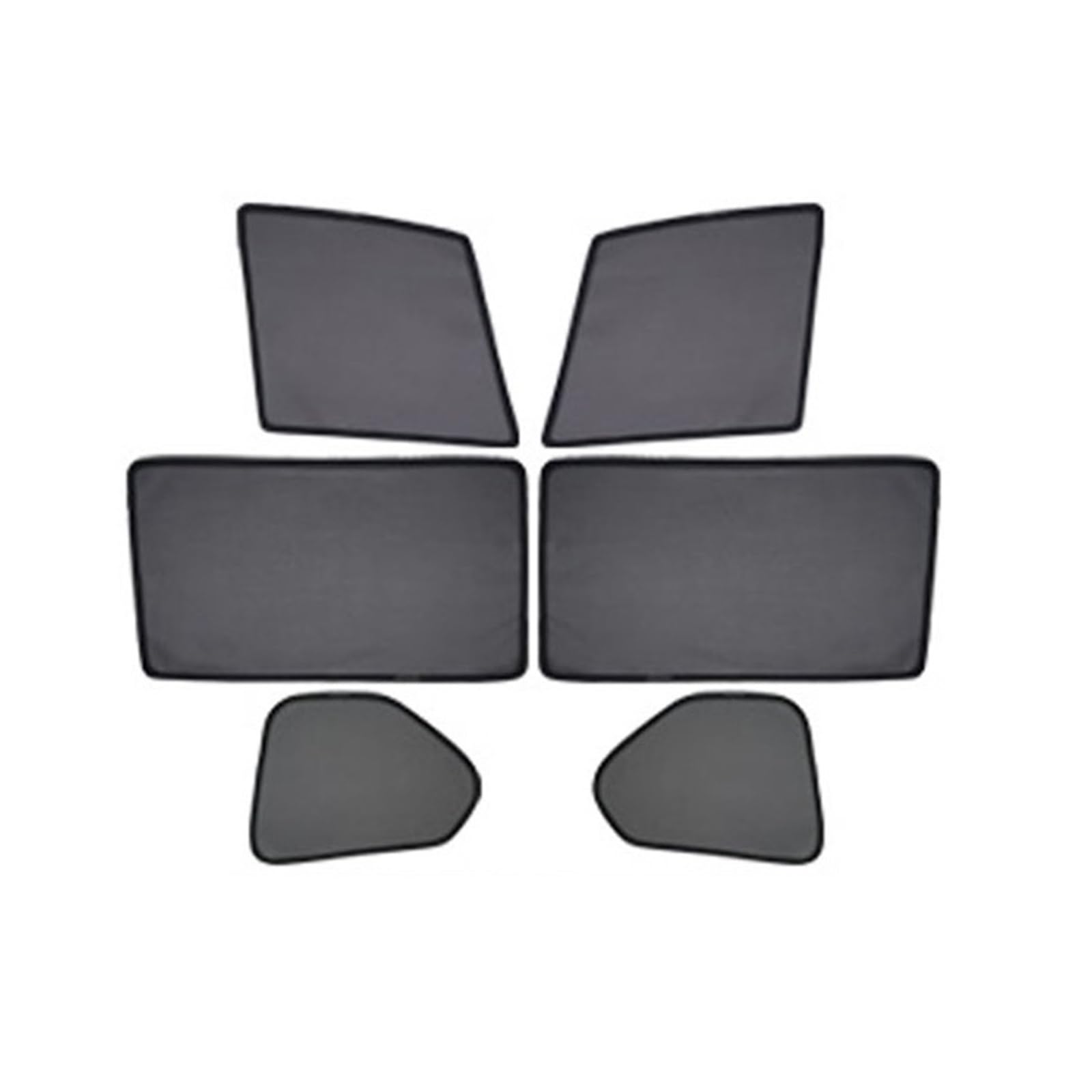 Autofenster Sonnenschutz 5 Serie F11 Für Touring 2009-2017 F ​​11 Auto Sonnenschutz Frontscheibe Rahmen Vorhang Hinten Seite Fenster Sonnenschutz Visier Sonnenblende Auto(6PCS) von OEXRIGRU