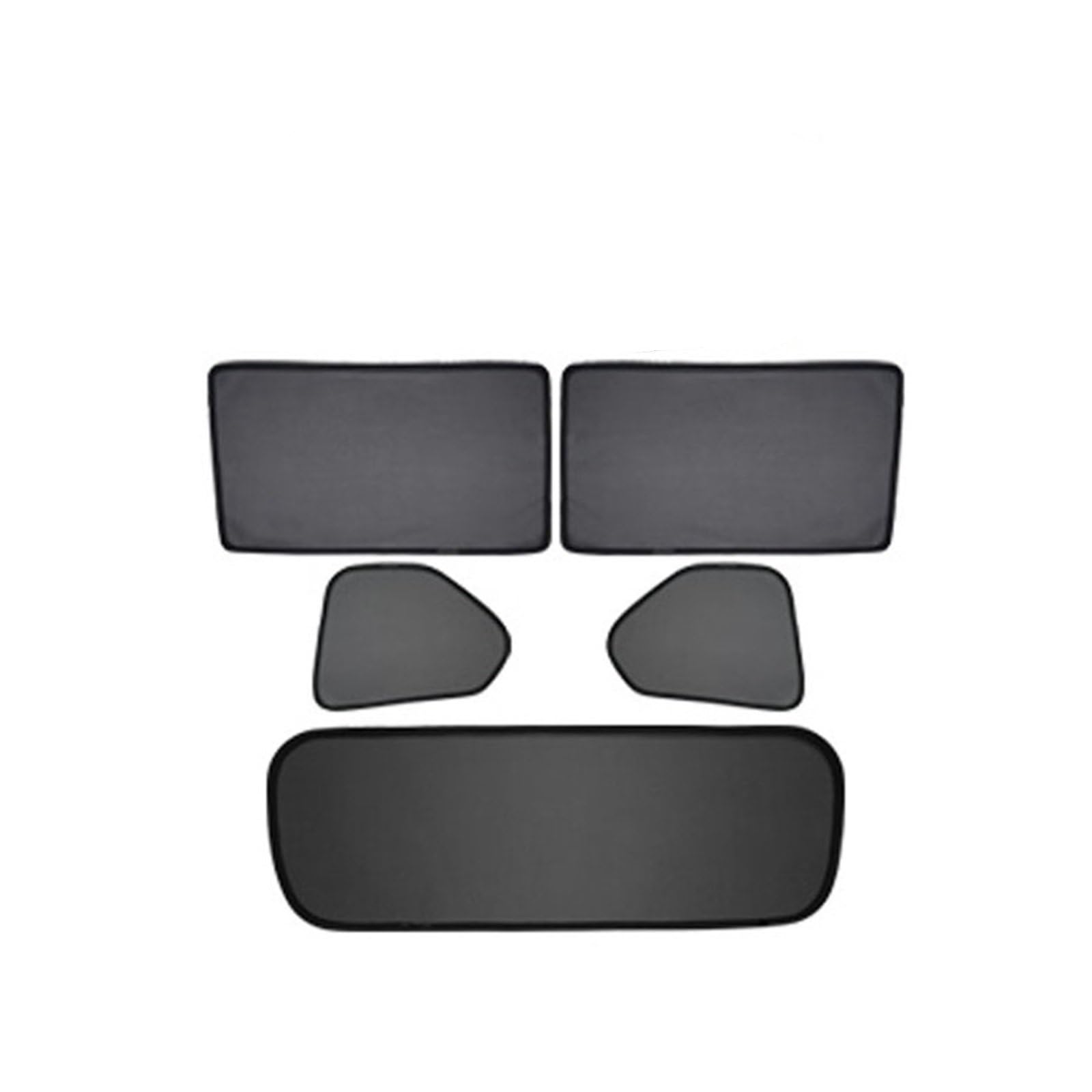 Autofenster Sonnenschutz Für GWM Für Haval H6 2021 2022 2023 2024 Auto Sonnenschutz Schild Magnetische Frontscheibe Blind Vorhang Hinten Seite Fenster Sonnenschutz Sonnenblende Auto(Rear 5pcs) von OEXRIGRU