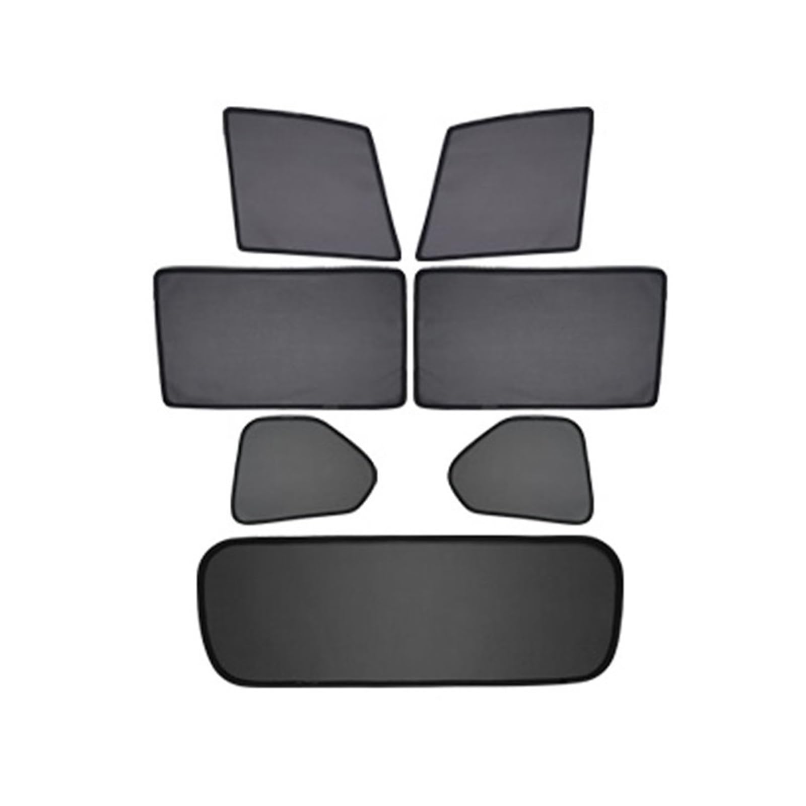 Autofenster Sonnenschutz Für Toyota Für Sienna XL30 2010-2020 Auto Sonnenschutz Schild Frontscheibe Rahmen Vorhang Magnetische Hinten Seite Fenster Sonnenschutz Visier Sonnenblende Auto(7pcs) von OEXRIGRU