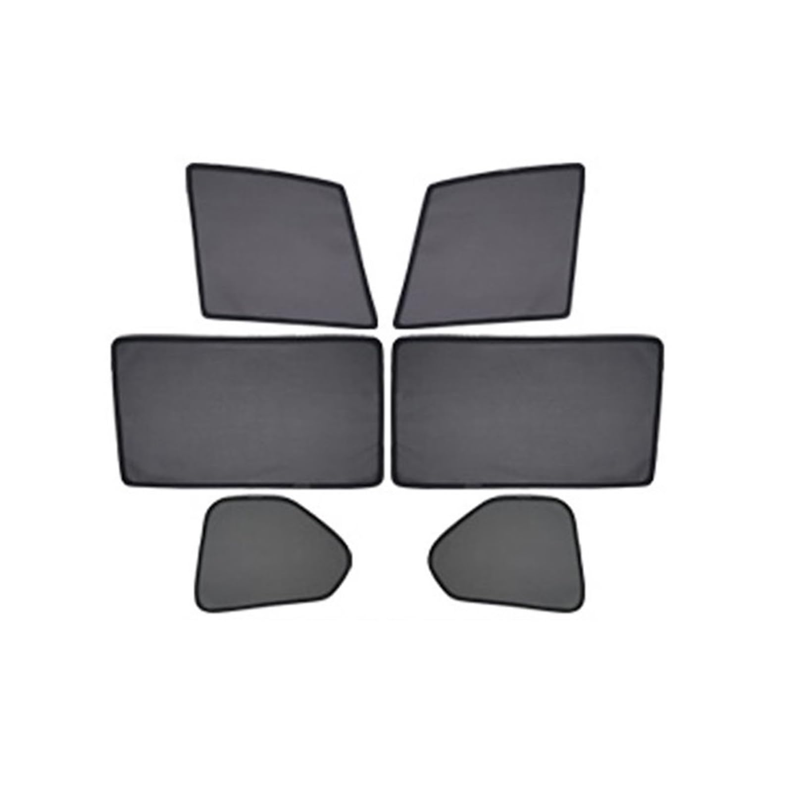 Autofenster Sonnenschutz Für VW Für Transporter Für Caravelle Seitenfenster Sonnenschutz Sonnenblende Sonnenschutzisolierung Auto Sonnenschutznetz Sonnenblende Auto(Side 6pcs,2016-) von OEXRIGRU