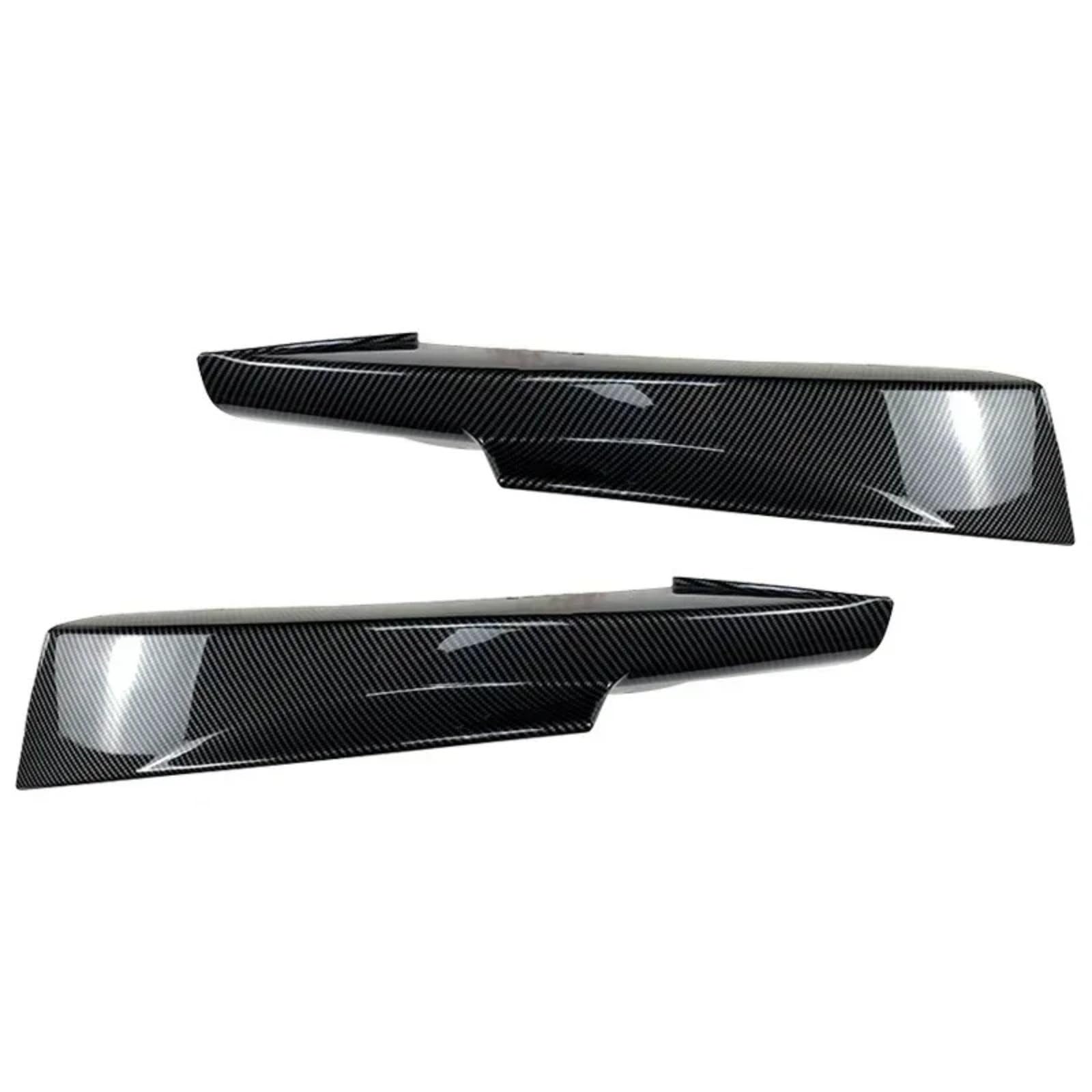 Frontlippe Spoiler Für 3 Serie E90 E91 320i 330i 316i 318i 335i Sport Für Pre-LCI 2005-2008 2009-2012 Auto Vorderen Stoßfänger Canard Splitter Diffusor Frontstoßstange Spoiler(Carbon Look 09-12 B) von OEXRIGRU