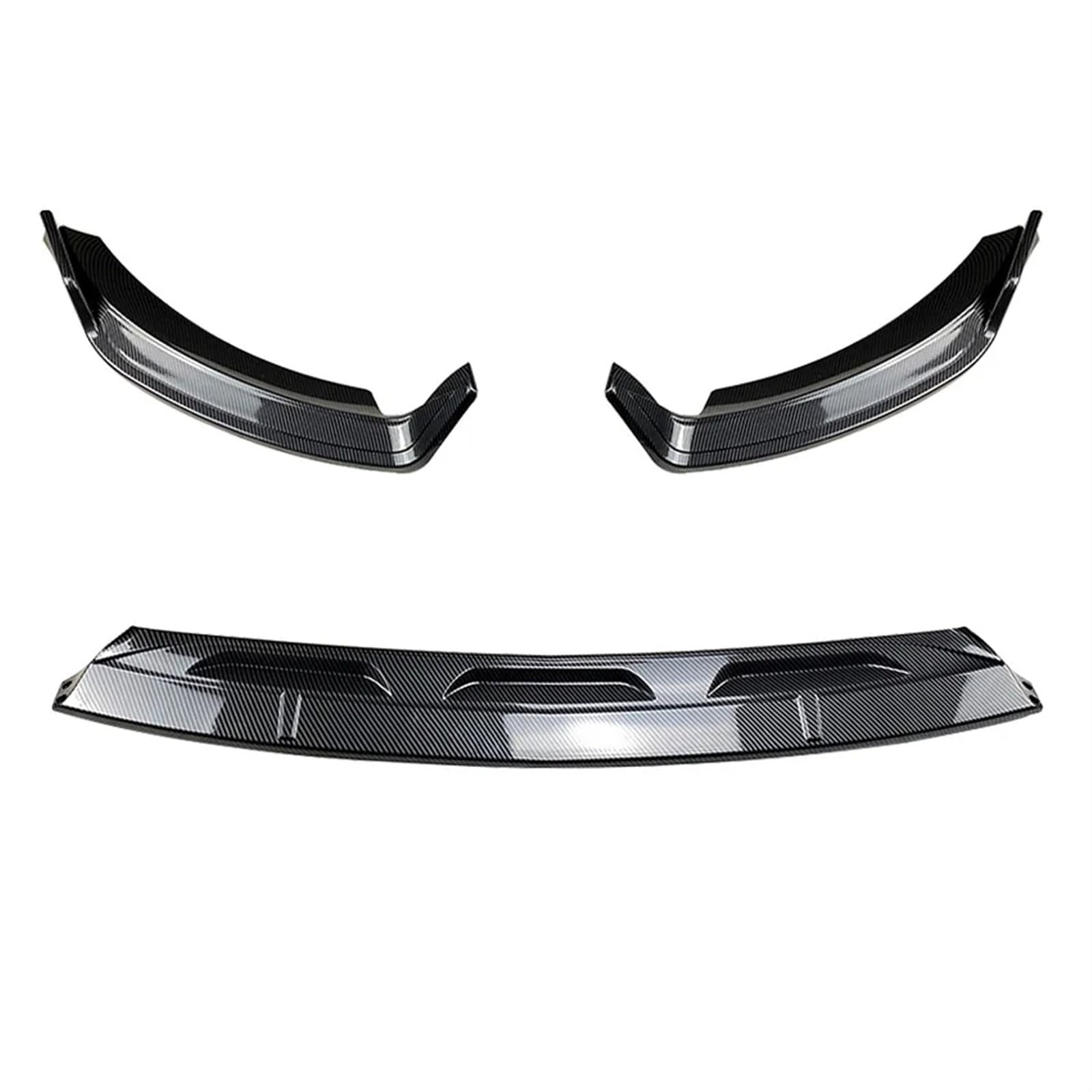 Frontlippe Spoiler Für Benz Für GLE Klasse W167 C167 Für GLE350 Für GLE450 Für GLE53 Für AMG 2019+ Frontstoßstange Lip Body Kit Spoiler Splitter Diffusor Tuning Frontstoßstange Spoiler(Carbon Look) von OEXRIGRU