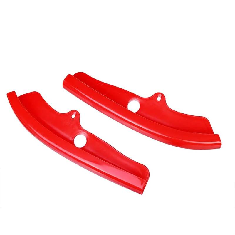 Frontlippe Spoiler Für Dodge Für Challenger R/T Für Scat Für Pack 2015-2020 2x Frontstoßstange Lippe Schaufel Schutzstreifen Body Kit Diffusor Spoiler Splitter Schutz Frontstoßstange Spoiler(Red) von OEXRIGRU