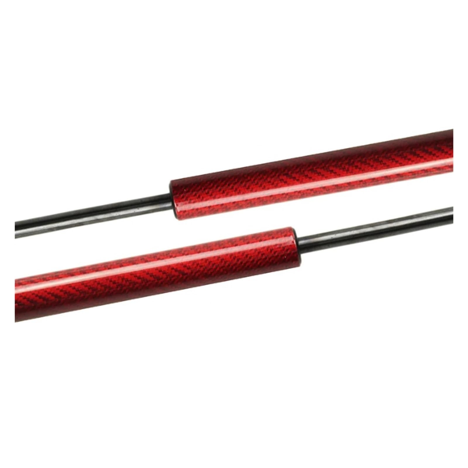 Gasdruckfeder Dämpfer Für Toyota Für Land Für Cruiser Für Prado J90 J95 1996-2002 Haube Motorhaube Lift Unterstützt Hydraulische Dämpfer Gas Strut Prop Stangen Motorhaubendämpfer(Red Carbon Fiber) von OEXRIGRU