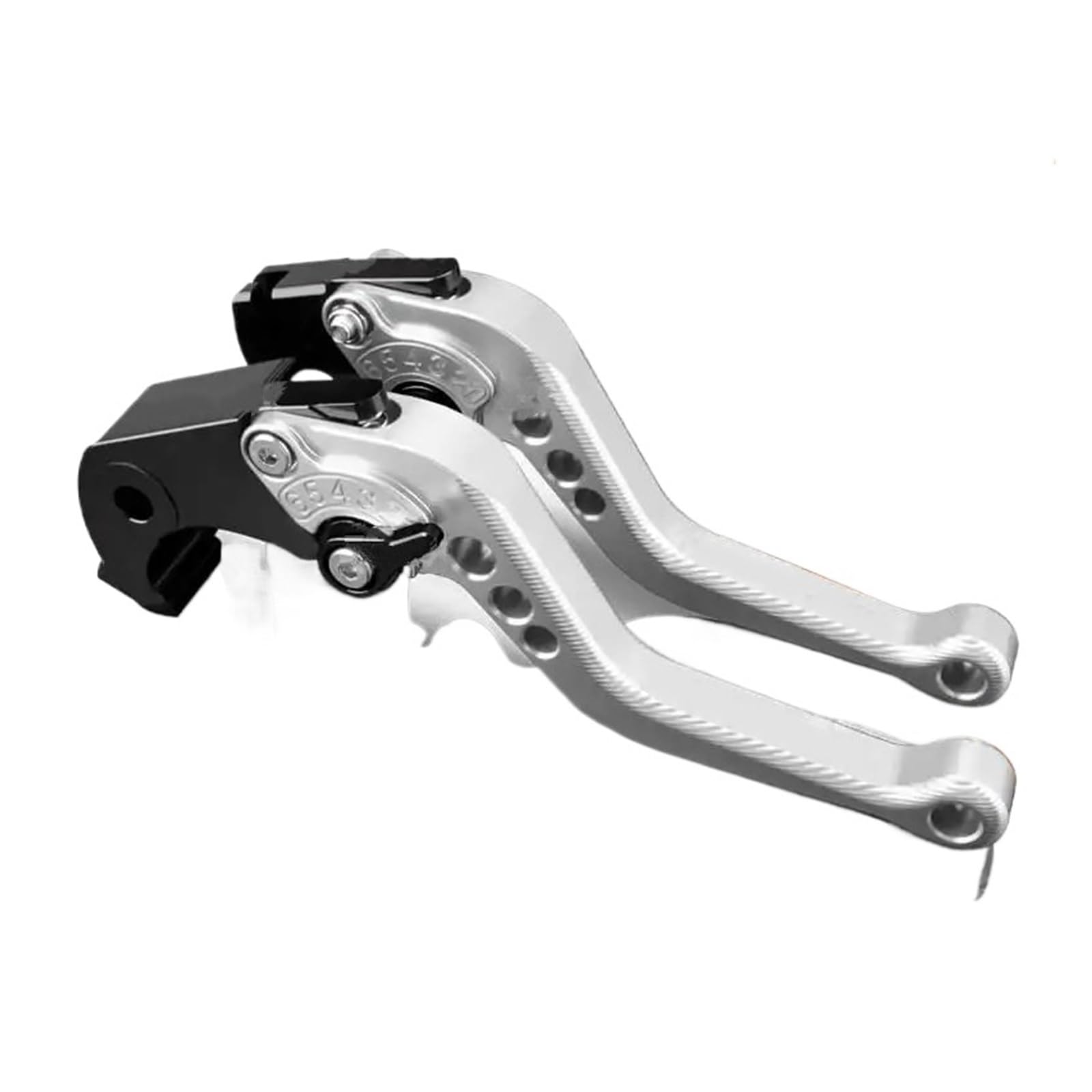 OEXRIGRU BremsKupplungshebel Für Kawasaki Z900 Z 900 2017-2023 2024 3D Motorrad Einstellbare Griff Hebel Kupplungshebel Bremshebel Set Kupplungsbremshebel(Silber) von OEXRIGRU