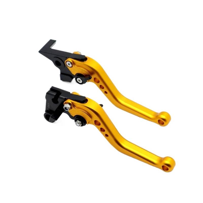 OEXRIGRU BremsKupplungshebel Für R15 V2 2011 2012 2013 2014 2015 2016 Motorradzubehör Einstellbare CNC Aluminium Bremskupplungshebel Kupplungsbremshebel(Yellow) von OEXRIGRU