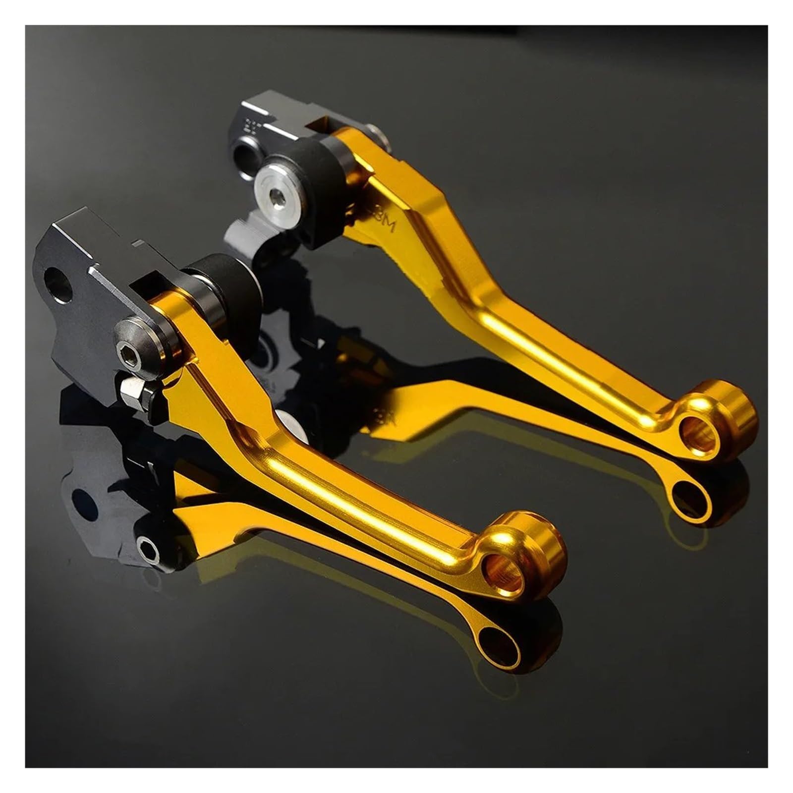 OEXRIGRU BremsKupplungshebel Für Suzuki Für RMZ250 Für RMZ450 Für RMZ 250 450 2004-2018 CNC Motorrad Dirtbike Dirt Bike Motocross Pivot Bremse Kupplung Hebel Kupplungsbremshebel(Yellow) von OEXRIGRU