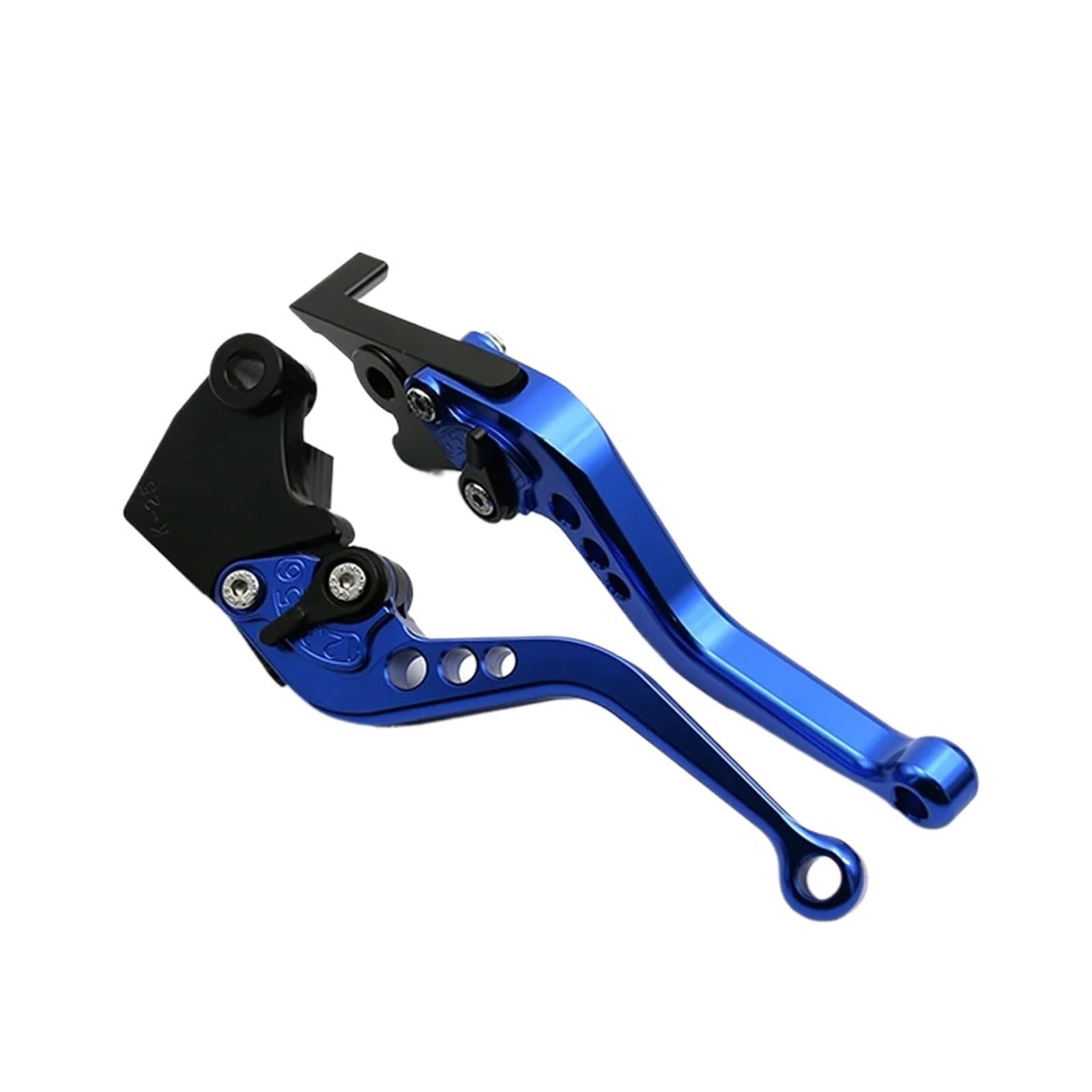 OEXRIGRU BremsKupplungshebel Für Trident660 Für Trident 660 2021 2022 2023 Motorrad Einstellbare Kurze Lange Stil Griff Bremse Kupplung Hebel Kupplungsbremshebel(Short Blue) von OEXRIGRU