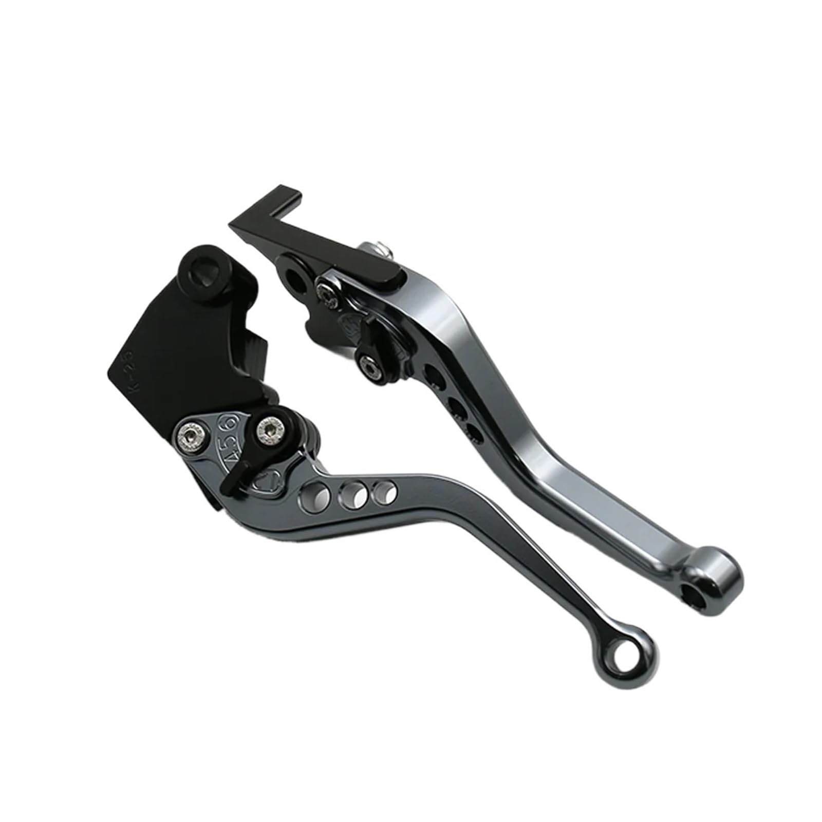 OEXRIGRU BremsKupplungshebel Für Trident660 Für Trident 660 2021 2022 2023 Motorrad Einstellbare Kurze Lange Stil Griff Bremse Kupplung Hebel Kupplungsbremshebel(Short Titanium) von OEXRIGRU