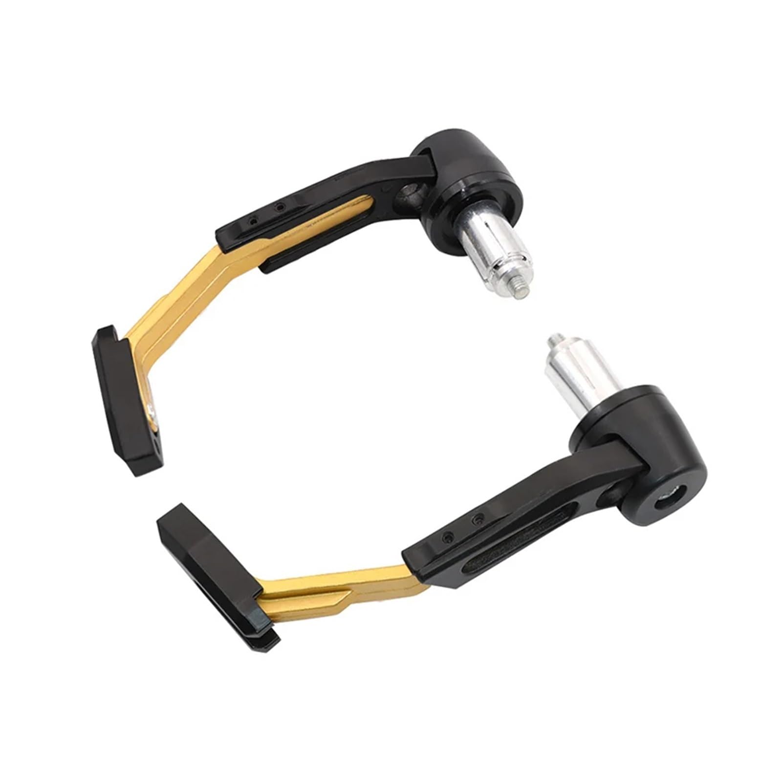 OEXRIGRU BremsKupplungshebel Motorrad Bremse Kupplungshebel Schutzfolie Modifikation Anti-Fall Horn Bremsen Handschutz Bogen Schutz Stange 2PCS Kupplungsbremshebel(Yellow) von OEXRIGRU