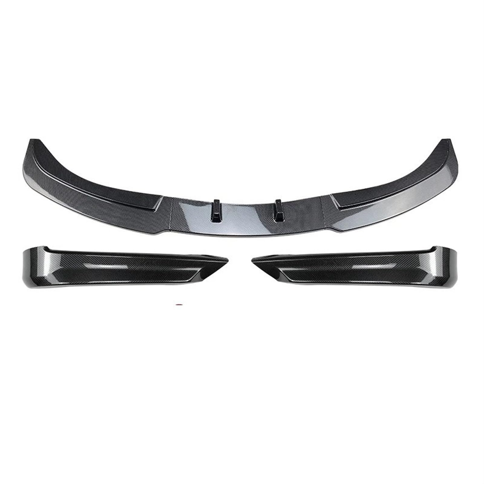 OEXRIGRU Frontlippe Spoiler 5 STÜCKE Für 3er E90 E91 Auto Frontstoßstange Lippe Splitter Diffusor Body Kit Spoiler Stoßstange Schutzfolie 2005-2008 Tuning Frontstoßstange Spoiler(One Set Carbon Look) von OEXRIGRU