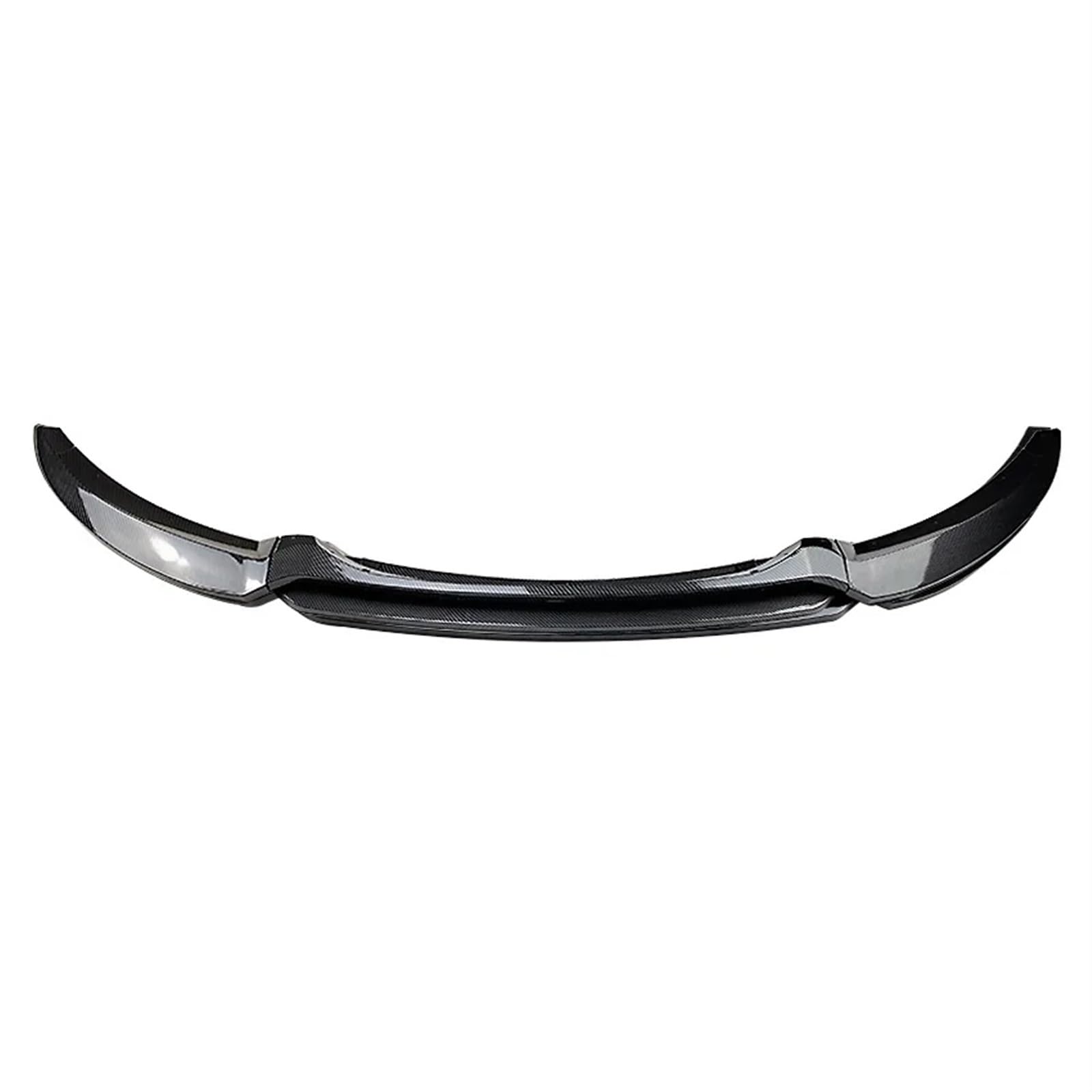 OEXRIGRU Frontlippe Spoiler Für 1er E82 E88 2008-2013 Auto Vorderen Stoßfänger Lip Body Kit Spoiler Stoßstange Canard Lip Splitter Frontstoßstange Spoiler(Carbon Look) von OEXRIGRU