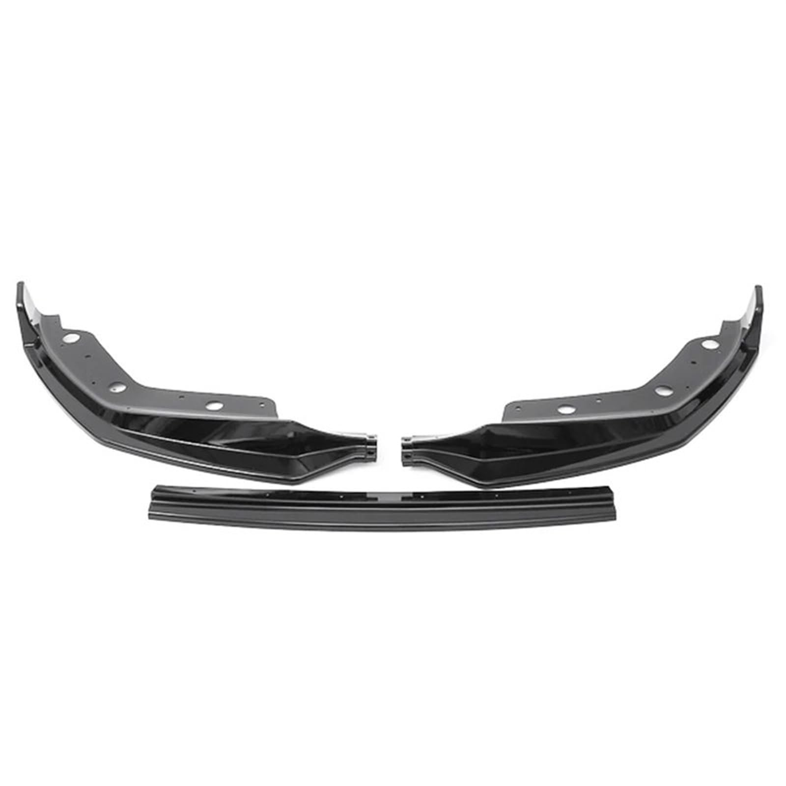 OEXRIGRU Frontlippe Spoiler Für 3er G20 320i 325i 330i 360i 2019 2020 Für MP Style Frontschürze Lip Diffusor Spoiler Schutzabdeckung Deflektorflügel Frontstoßstange Spoiler(Glossy Black) von OEXRIGRU