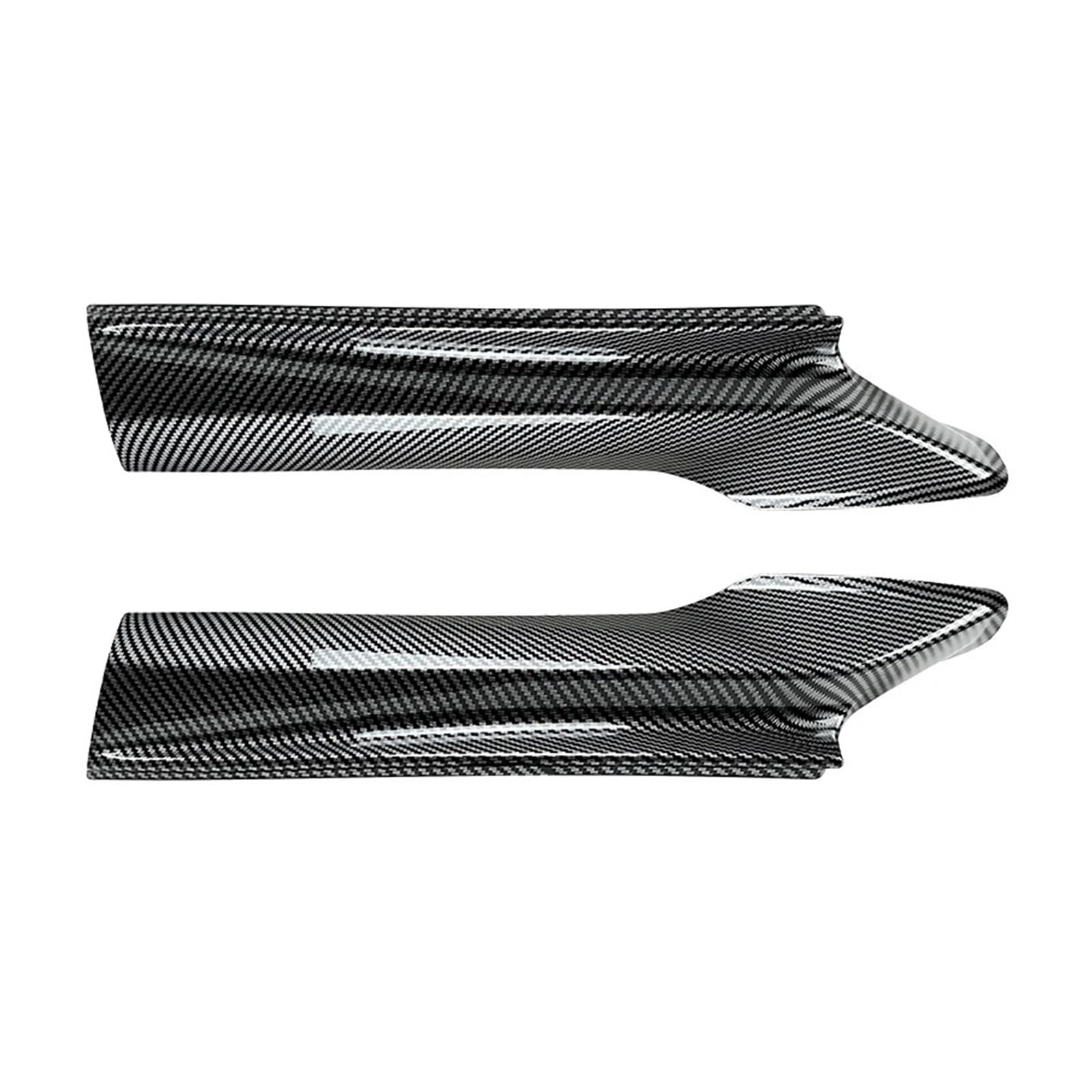 OEXRIGRU Frontlippe Spoiler Für 5 Series F10 F11 535i 528i M550d Für XDrive Sport 2010-2016 Front Stoßfänger Lippen Spoiler Splitter Diffusor Tuning Frontstoßstange Spoiler(Carbon Look) von OEXRIGRU