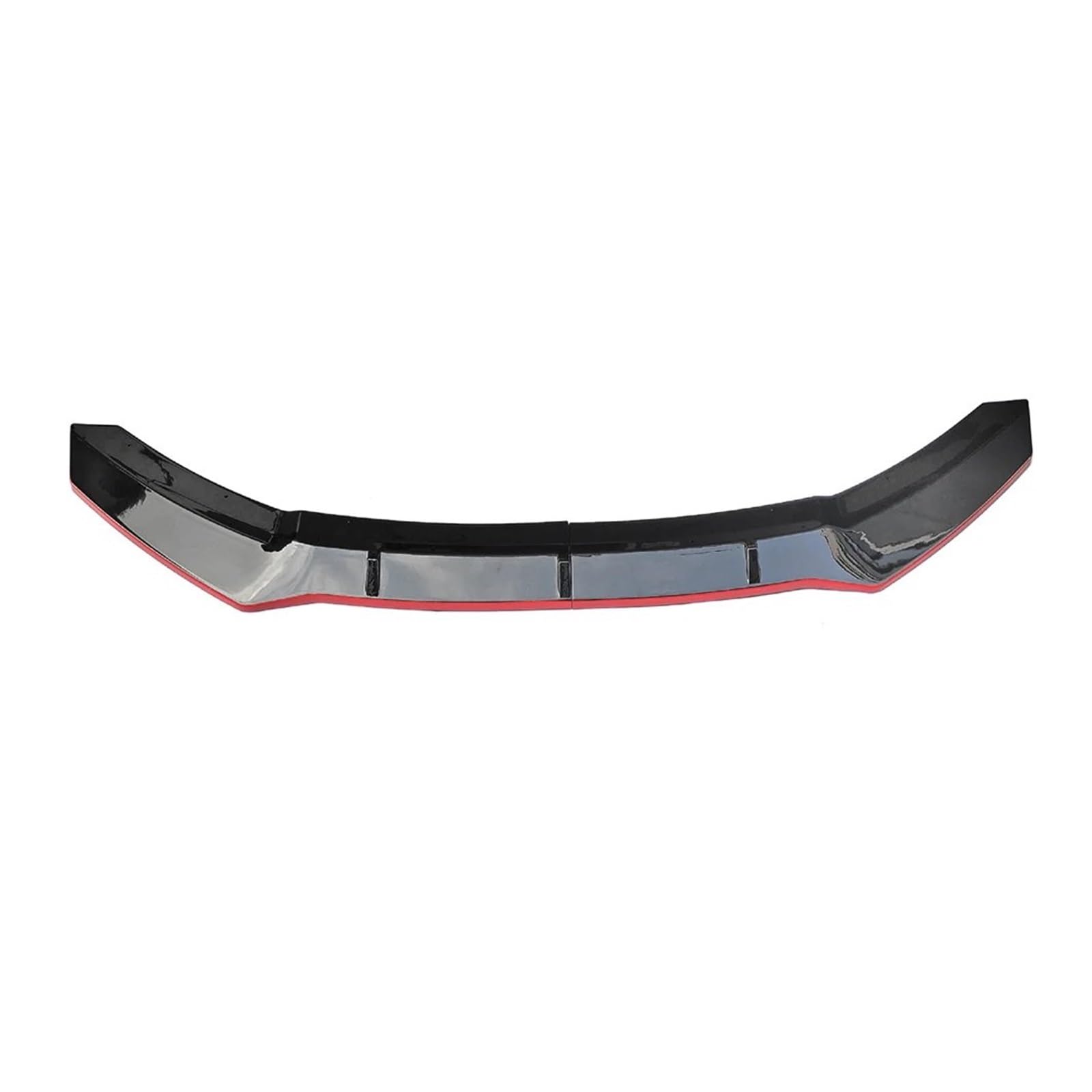 OEXRIGRU Frontlippe Spoiler Für Civic 10. Generation 2016-2021 Auto Front Lip Splitter Diffusor Body Kits Stoßstange Wache Schutz Frontstoßstange Spoiler(Black Red) von OEXRIGRU