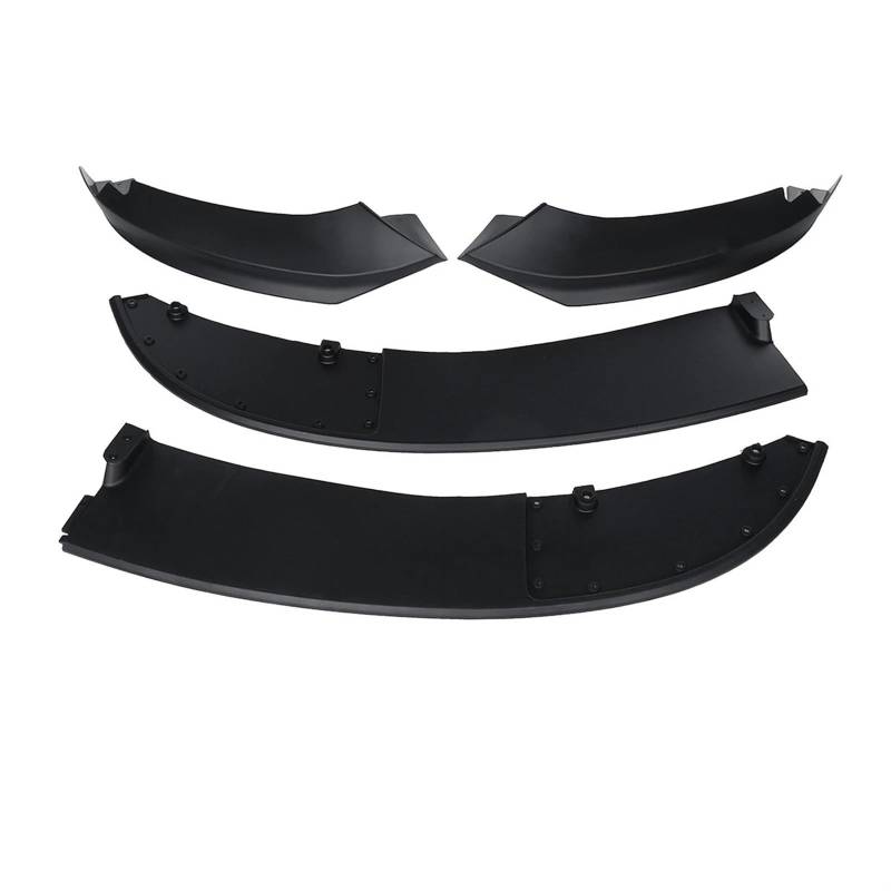 OEXRIGRU Frontlippe Spoiler Für F32 F33 F36 4 Serie Sport 2014-2020 Auto Vorderen Stoßfänger Lip Body Kit Spoiler Schutz Abdeckung Seite Splitter Frontstoßstange Spoiler(Matte Black) von OEXRIGRU