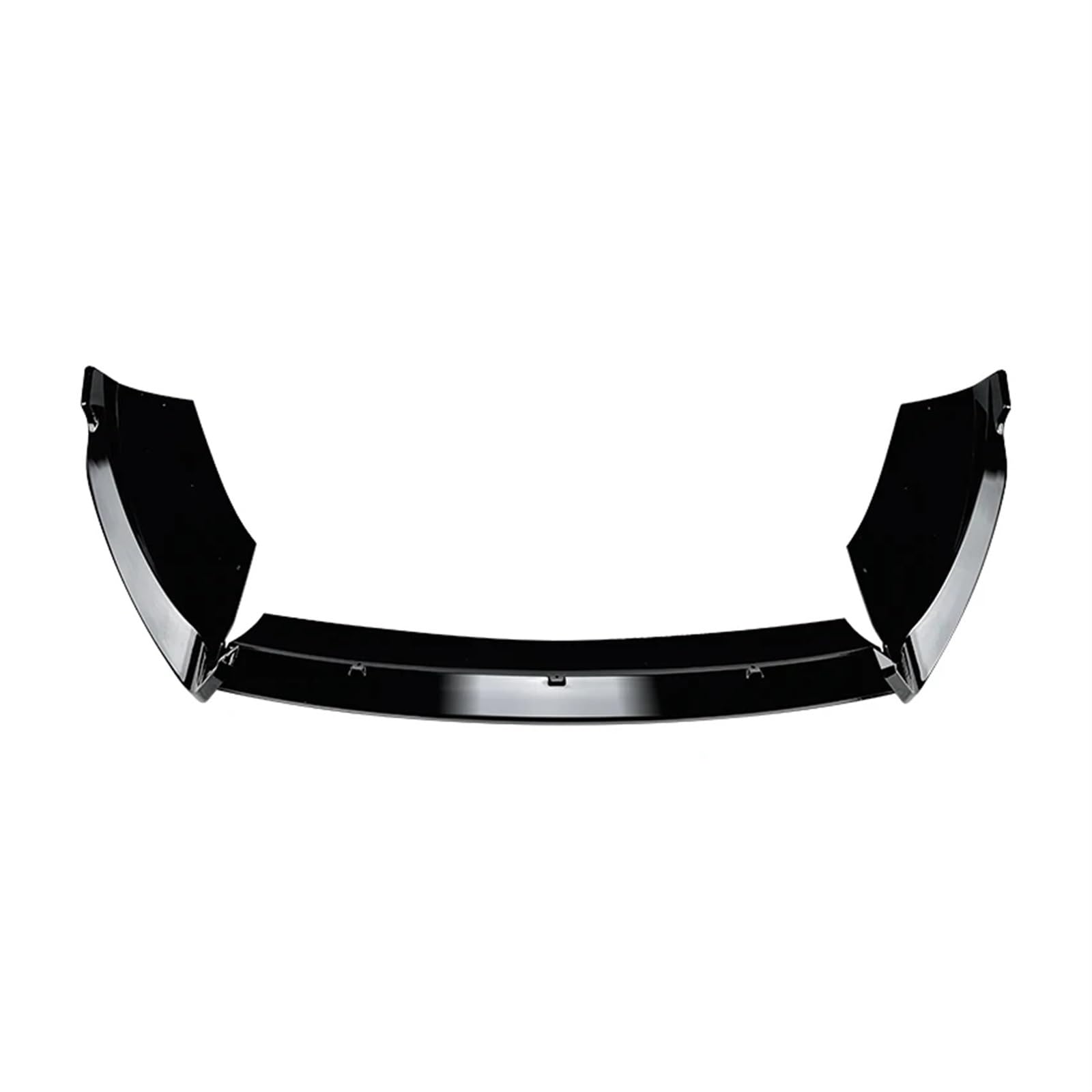 OEXRIGRU Frontlippe Spoiler Für Ford Für Fiesta MK6 ST 2012-2017 Auto Front Stoßstange Lip Splitter Diffusor Body Kit Spoiler Stoßstange Wache Schutz Zubehör Frontstoßstange Spoiler(Gloss Black) von OEXRIGRU