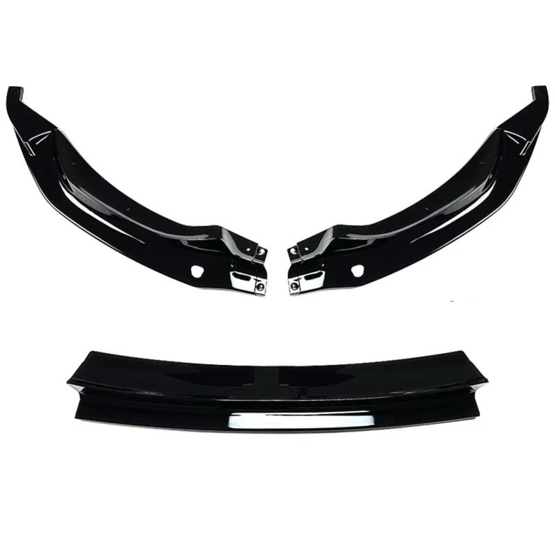 OEXRIGRU Frontlippe Spoiler Für M3 F80 M4 F82 F83 Diffusor Splitter Abdeckung Körper Kits 2015-2020 Tuning Auto Vorderen Stoßfänger Lip Spoiler Splitter Frontstoßstange Spoiler(Gloss Black) von OEXRIGRU