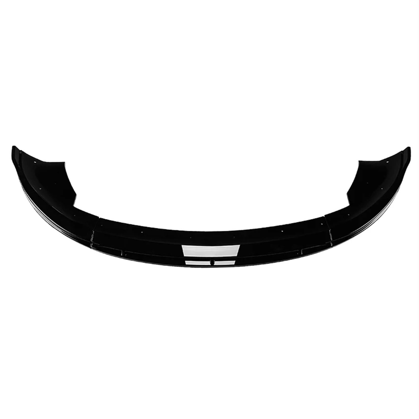 OEXRIGRU Frontlippe Spoiler Für Modell 3 2024+ Frontschürze Lip Body Kit Spoiler Splitter Stoßstange Canard Lip Splitter Zubehör Frontstoßstange Spoiler(Gloss Black) von OEXRIGRU