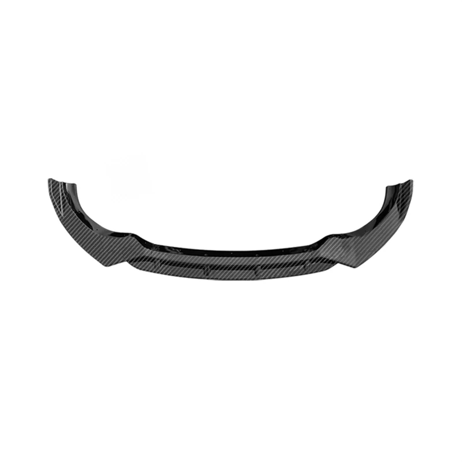 OEXRIGRU Frontlippe Spoiler Für X3 X4 M40 G01 G02 2017-2021 Sport Frontstoßstange Lippe Glänzend Schwarz Carbon Look Spoiler Body Kit Frontstoßstange Spoiler(Carbon Fiber Look) von OEXRIGRU