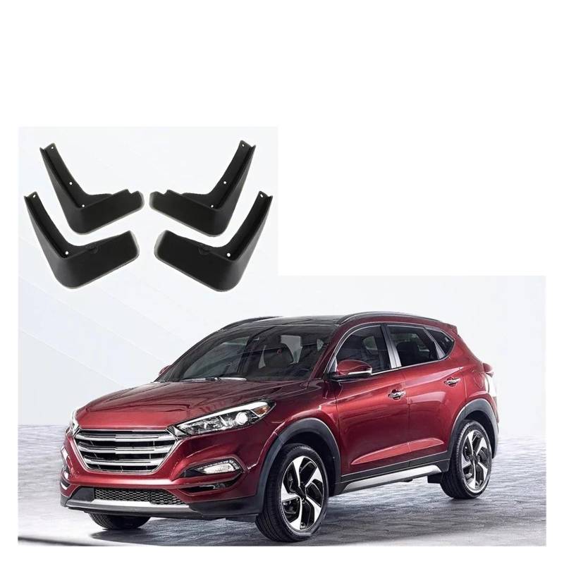 Schmutzfänger Für Hyundai Für Tucson Ix35 2005-2018 Schmutzfänger Schmutzfänger Spritzschutz Kotflügel Für Kotflügelschutz 4 Teile/Satz Spritzschutz(D) von OEXRIGRU