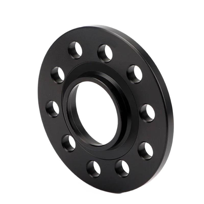 Spurverbreiterungen Für 6 Lug 3/5/8/10/12/15mm Spurverbreiterung Adapter 2 Stück PCD 6x139,7 ID = OD = 67,1mm Spurverbreiterung(12mm Black) von OEXRIGRU