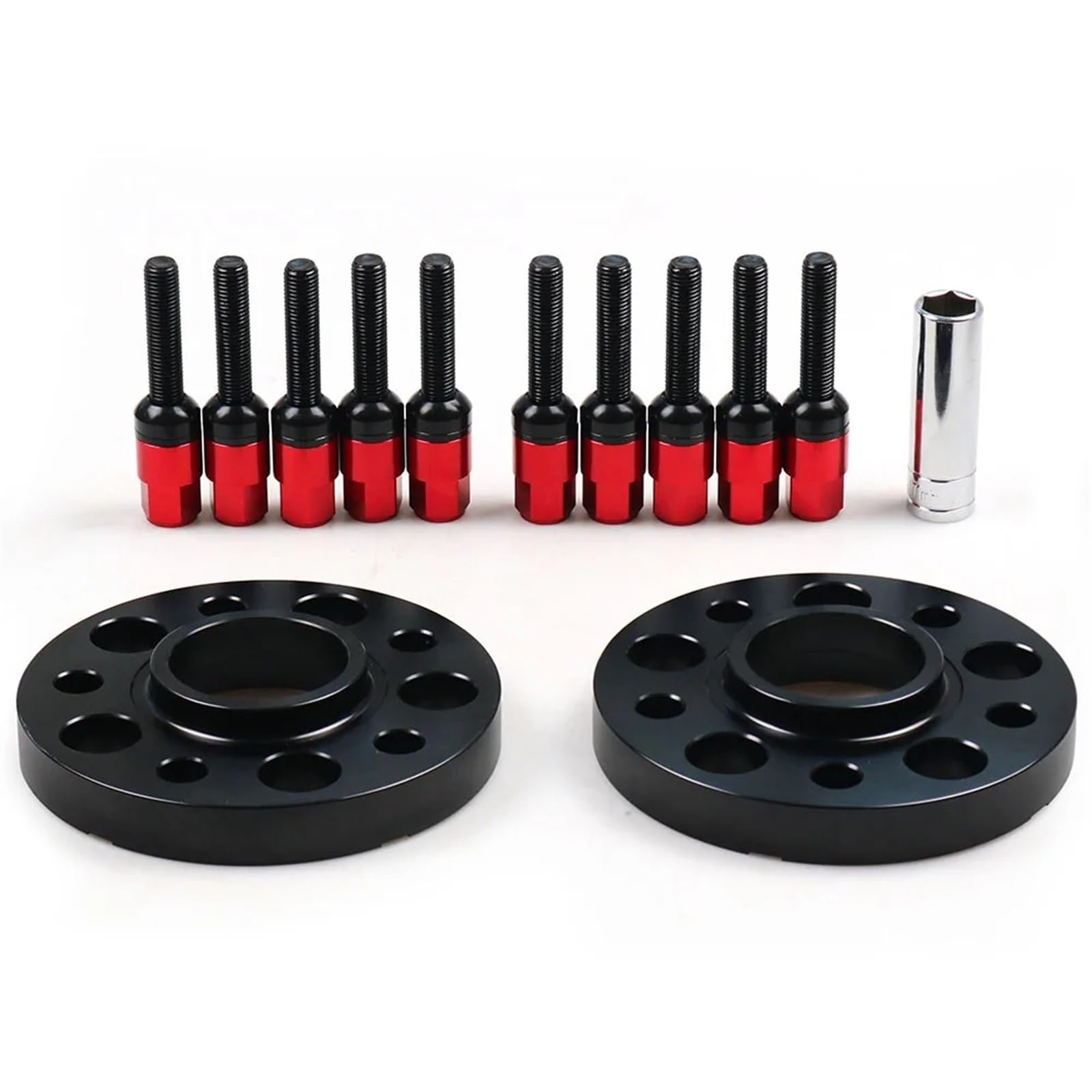 Spurverbreiterungen Für Benz R350 R230 W220 R170 R171 20mm 5x11 2mm 66,6mm Hub Centric Bore Spurverbreiterungen M12x 1,5 Kegel Bolzen Spurverbreiterung(Red) von OEXRIGRU