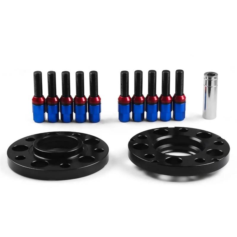 Spurverbreiterungen Für F-Serie F10 F12 F13 F01 F02 F30 15 Mm 5 X 120 Mm 72,56 Mm Hubcentric Spurverbreiterungen M14 X 1,25 Kegelschrauben Spurverbreiterung(Blue) von OEXRIGRU