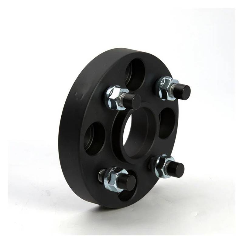 Spurverbreiterungen Für Fit Für Jazz 2 Stück 15mm/20mm/25mm/30mm/35mm/40mm PCD 4x100 ID = OD = 56,1mm Auto Aluminium Rad Spacer Adapter Spurverbreiterung(30mm black) von OEXRIGRU