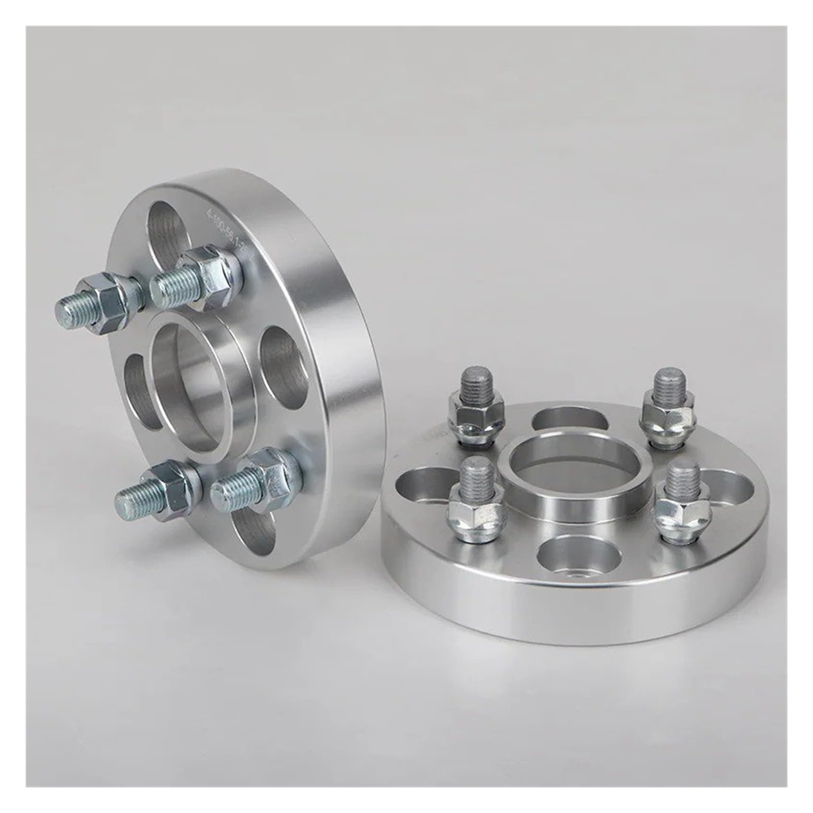 Spurverbreiterungen Für Mazda 2 323 Für Mazda2 Für Mazda323 2 Stück PCD 4X100 Mittelloch 54,1mm Rad Geschmiedet Distanzstücke Adapter M12X1.5 Spurverbreiterung(20mm Silver) von OEXRIGRU