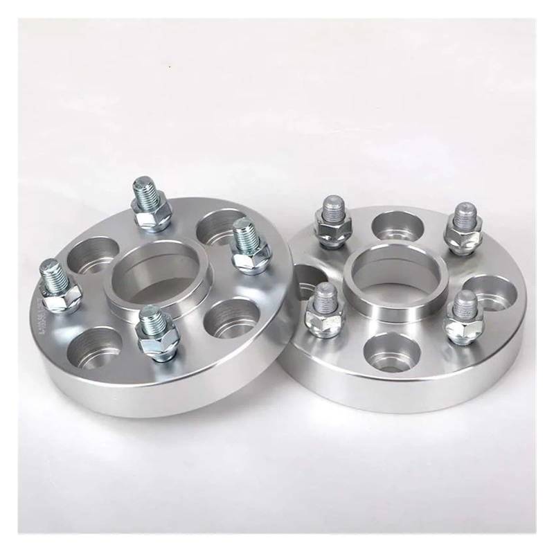 Spurverbreiterungen Für Toyota Für Corolla Für Vios Für Yaris Für Aqua 2 Stück PCD 4X100 Center Loch 54,1mm Rad Geschmiedet Spacer Adapter M12X 1,5 Spurverbreiterung(30mm Silver) von OEXRIGRU