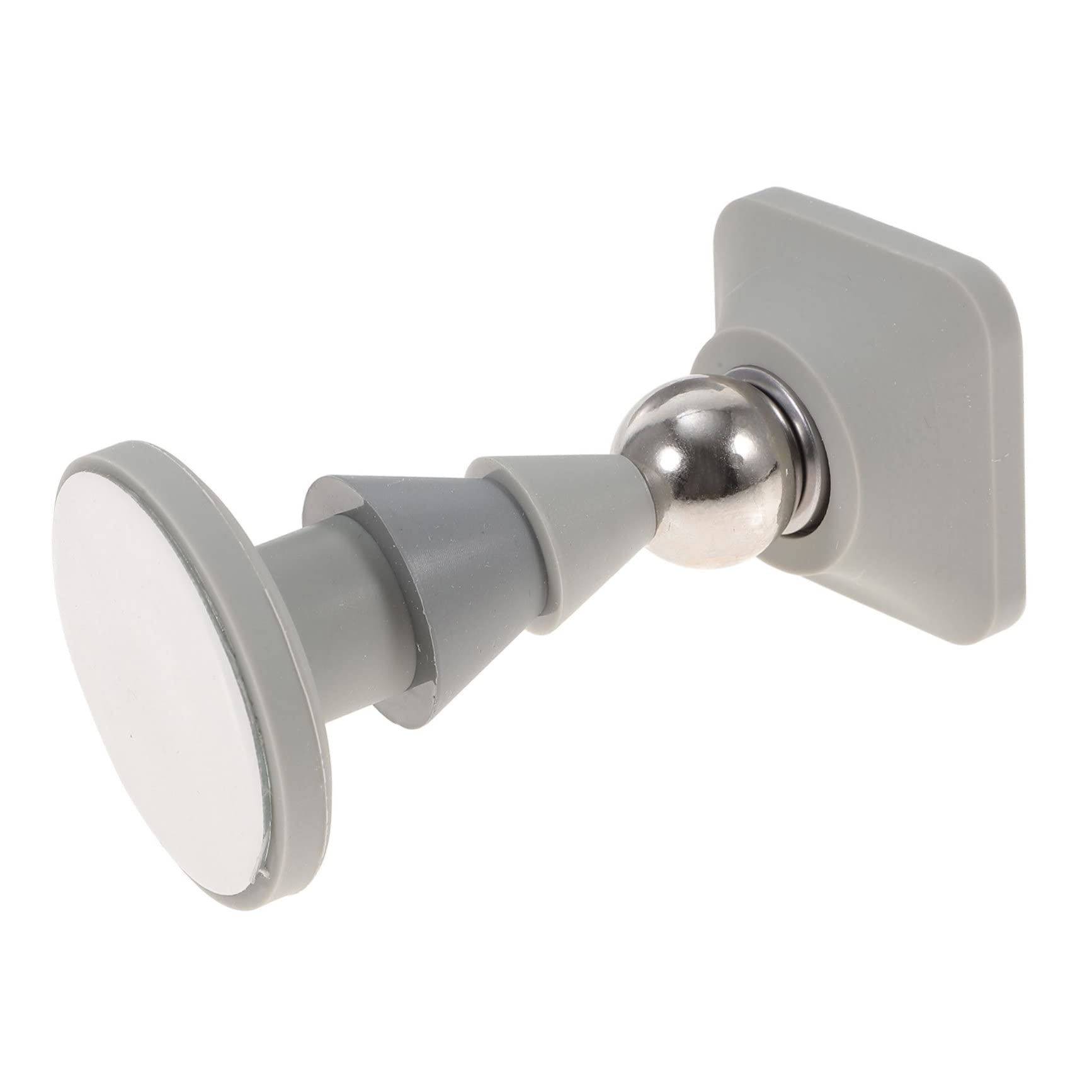 OFFSCH Türstopper Magnetisches Türschloss Magnetischer Türverschluss Magnetische Türschlösser Tür Stoppt Türbodendichtungsstreifenstopper Magnetische Türschnalle Light Grey Kieselgel von OFFSCH