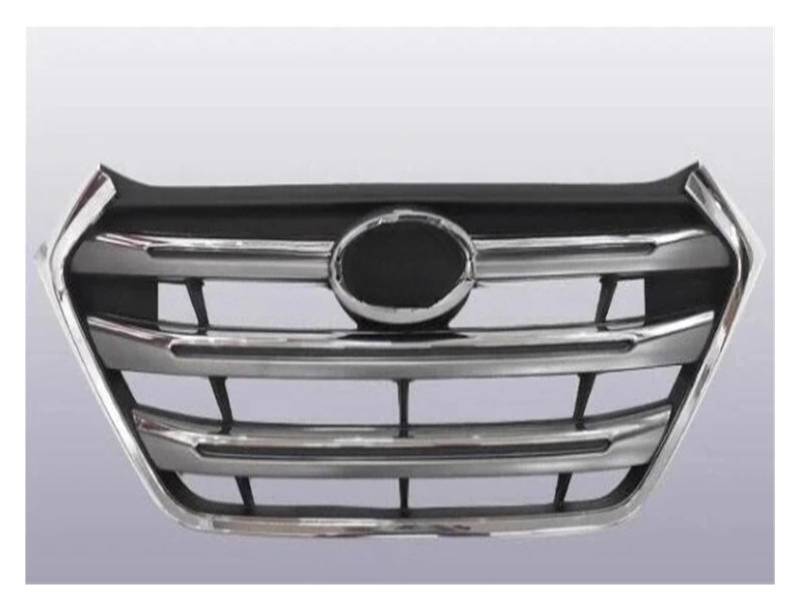 OGONGXM 2015 2016 2017 2018 Kompatibel for Hyundai Tucson Original ABS Chrom Honig Stoßfänger Mesh Grille, Front Auto Grill Grills(B) von OGONGXM