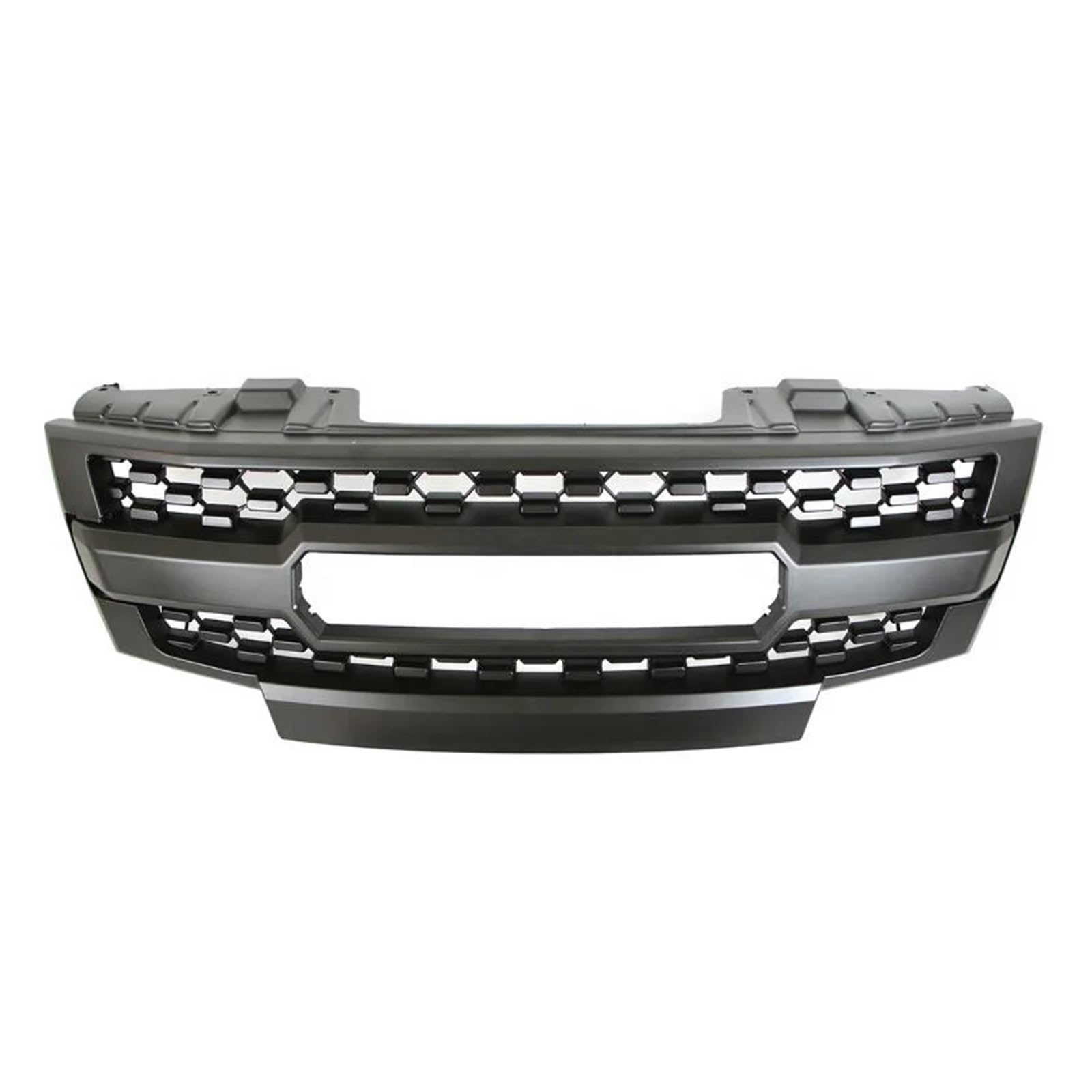 OGONGXM ABS Auto Styling Kühlergrill Frontmaske Stoßstange Racing Grill Kühlergrill Zierleisten Abdeckung Kompatibel for Nissan Frontier 2009-2016(Black No Lights) von OGONGXM