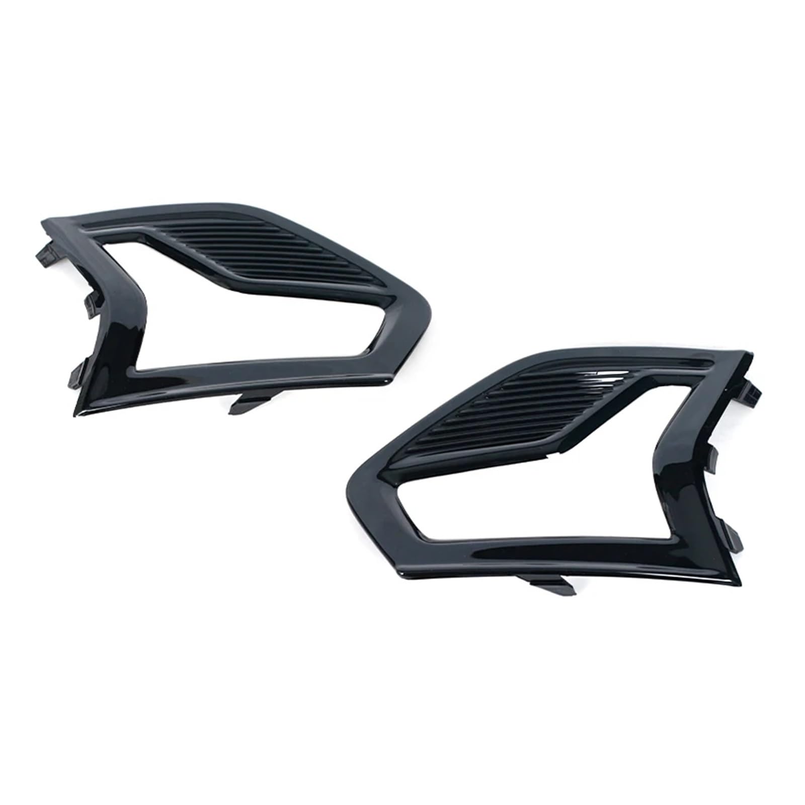 OGONGXM Auto Frontstoßstange Nebelscheinwerfer Lichtabdeckung Rahmen Nebelscheinwerfer Nebelscheinwerferverkleidung Deckel Blende Kühlergrill Kompatibel for Ford Fusion 2019 2020(Left Right) von OGONGXM