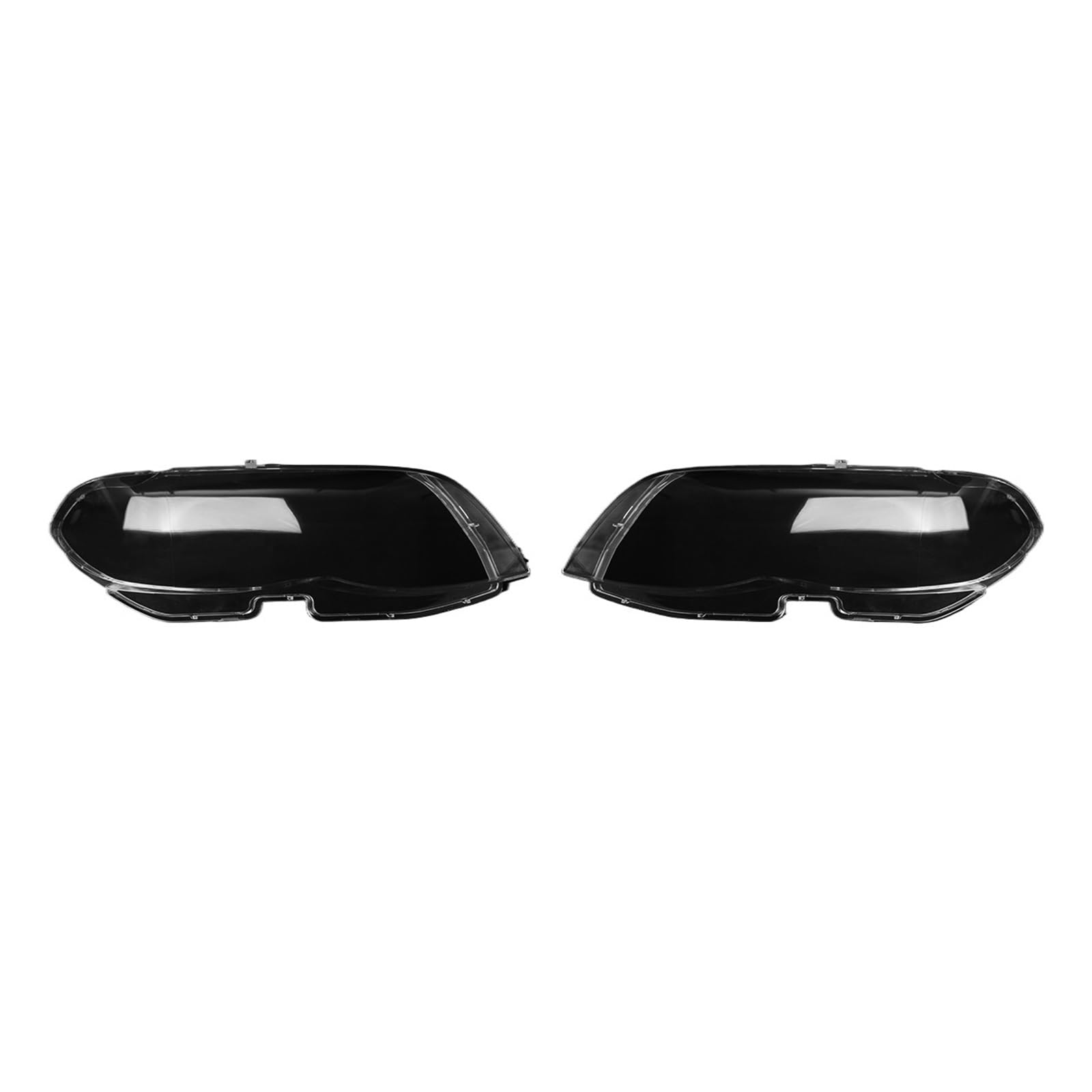 OGONGXM Autoscheinwerferlinse Glas Lampenabdeckung Lampenschirm Schale Kompatibel for BMW X5 E53 2004 2005 2006 Scheinwerferabdeckung(2pcs) von OGONGXM