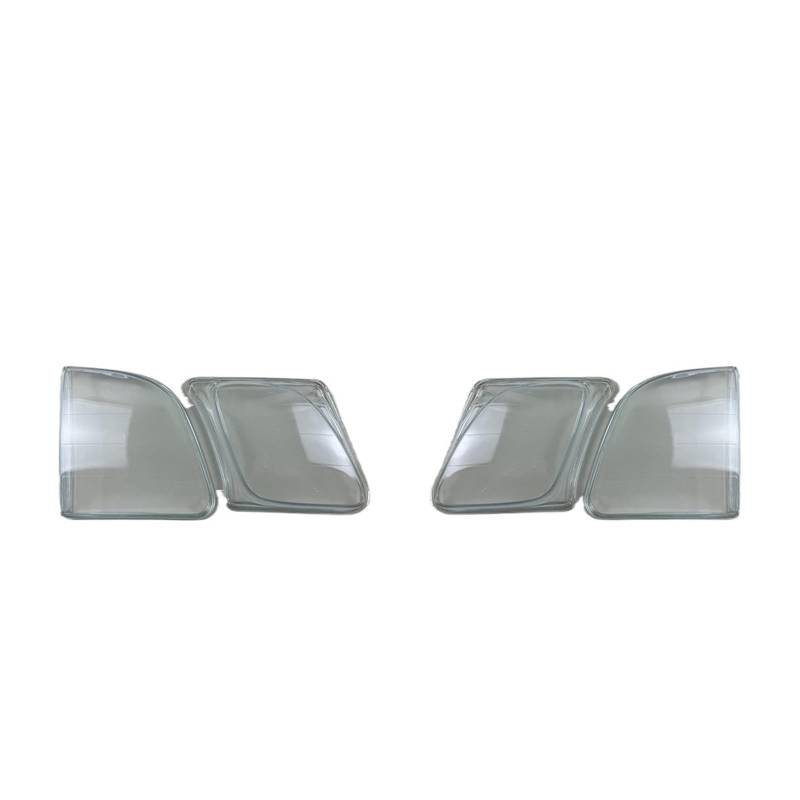 OGONGXM Autozubehör Scheinwerferlinsenabdeckung Scheinwerferschale Lampenschirm Transparente Schattenmaske Kompatibel for Lexus LX470 1998-2007(2PCS Left and Right) von OGONGXM